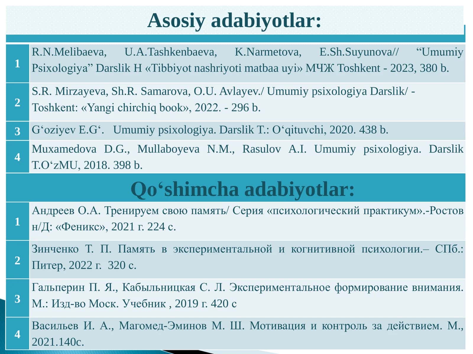 Shaxsning individual tipologik xususiyatlari. Temperament 3