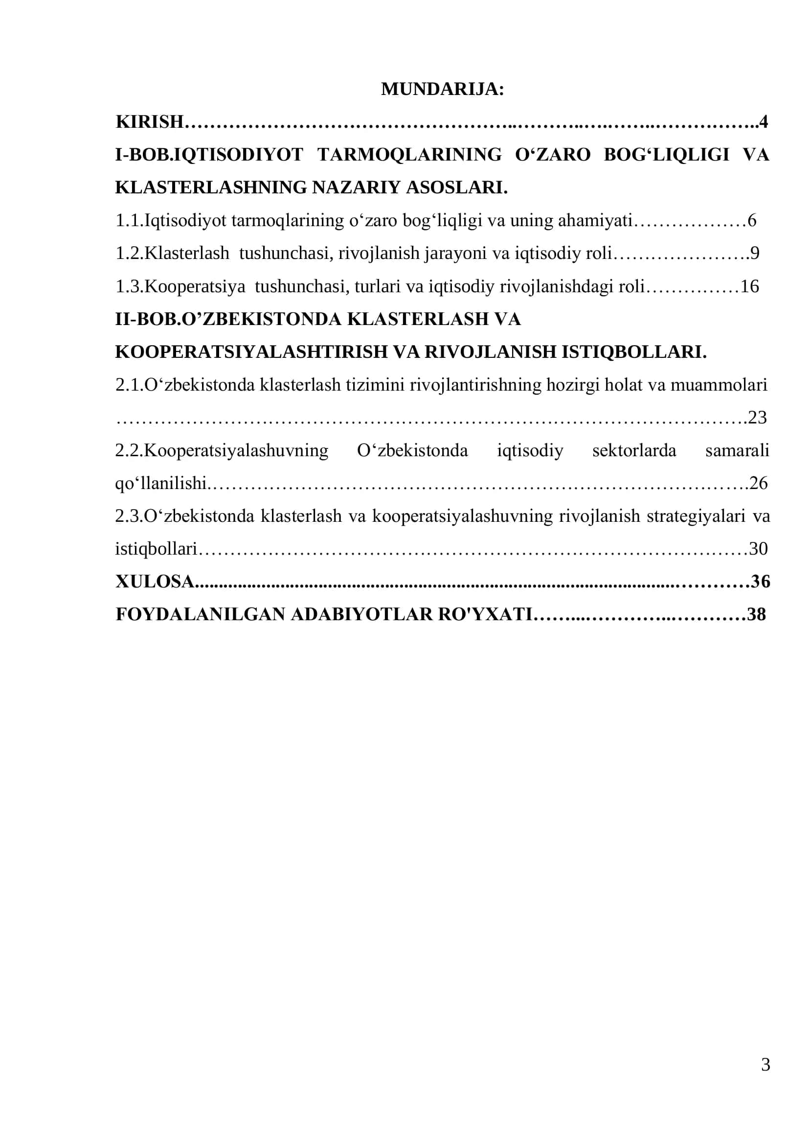 Tarmoqlar iqtisodiyoti 3