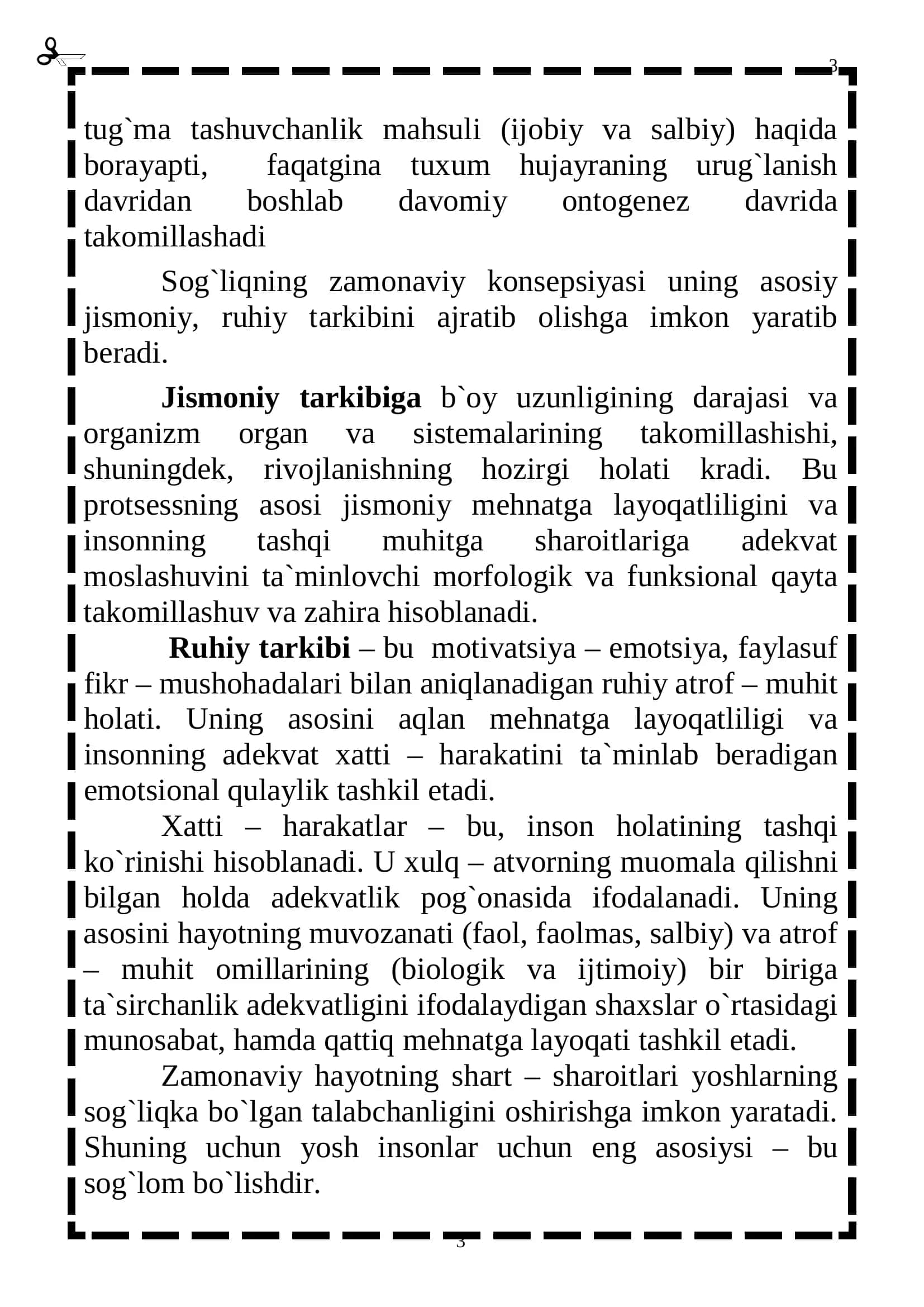 Sog`liq va kasallik haqida tushuncha 3