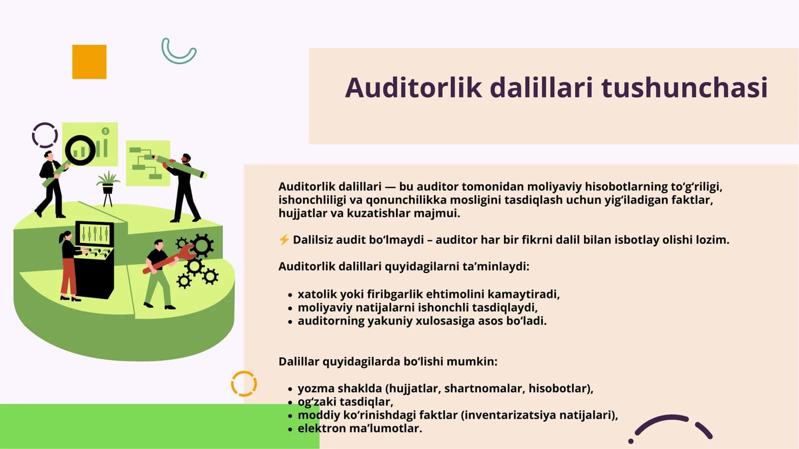 Auditorlik dalillari 3