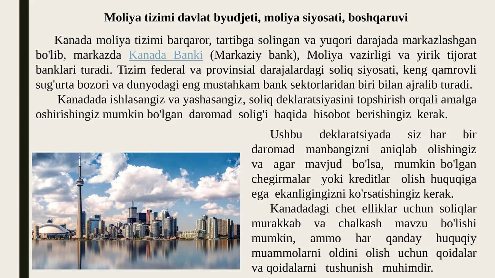 kanadaning moliya tizimi 3