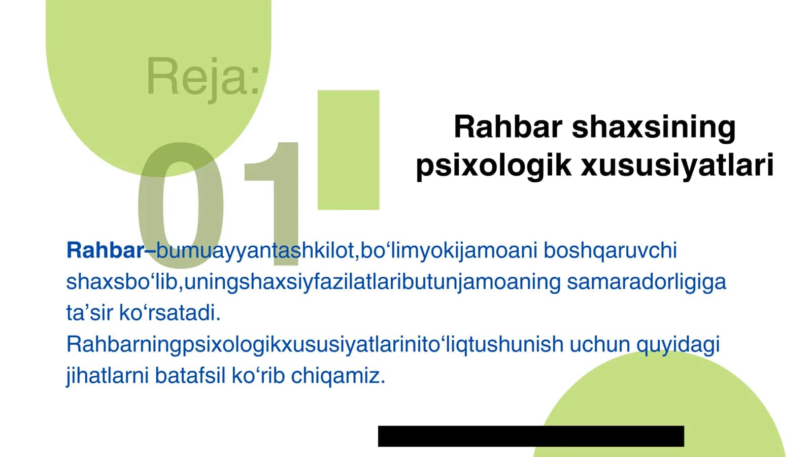 RAHBAR SHAXSI PSIXOLOGIYASI VA MUOMALA MADANIYATI 3