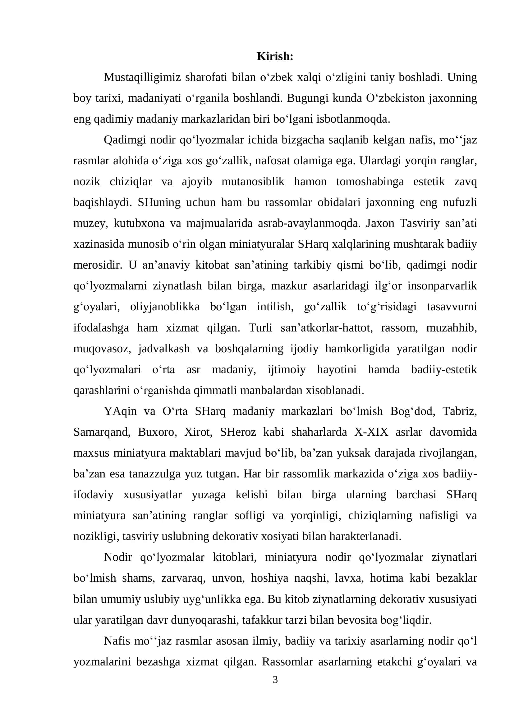 TASVIRIY SAN’AT VA MUXANDISLIK GRAFIKASI 3