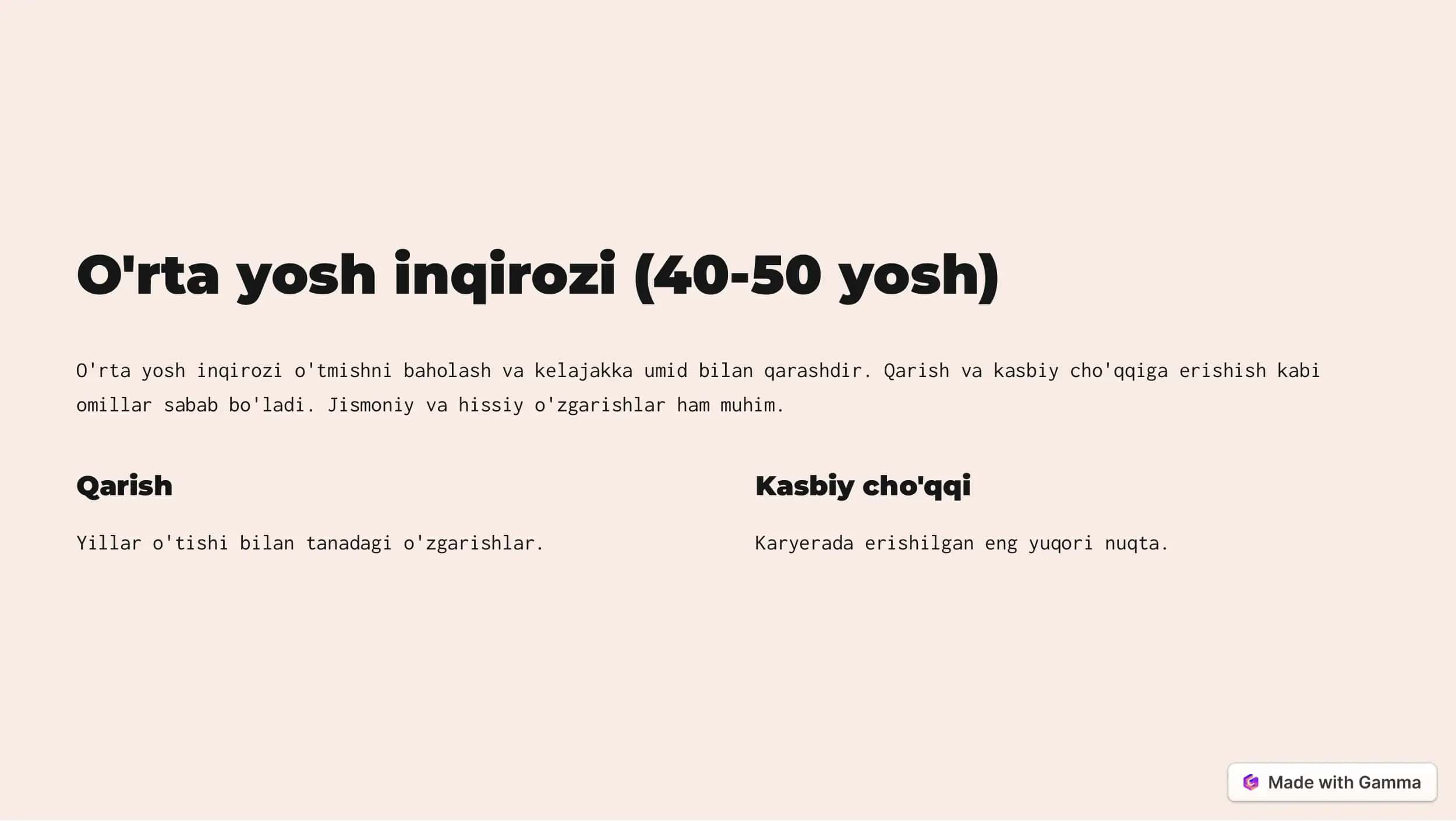 Yetuklik davri inqirozlari 3