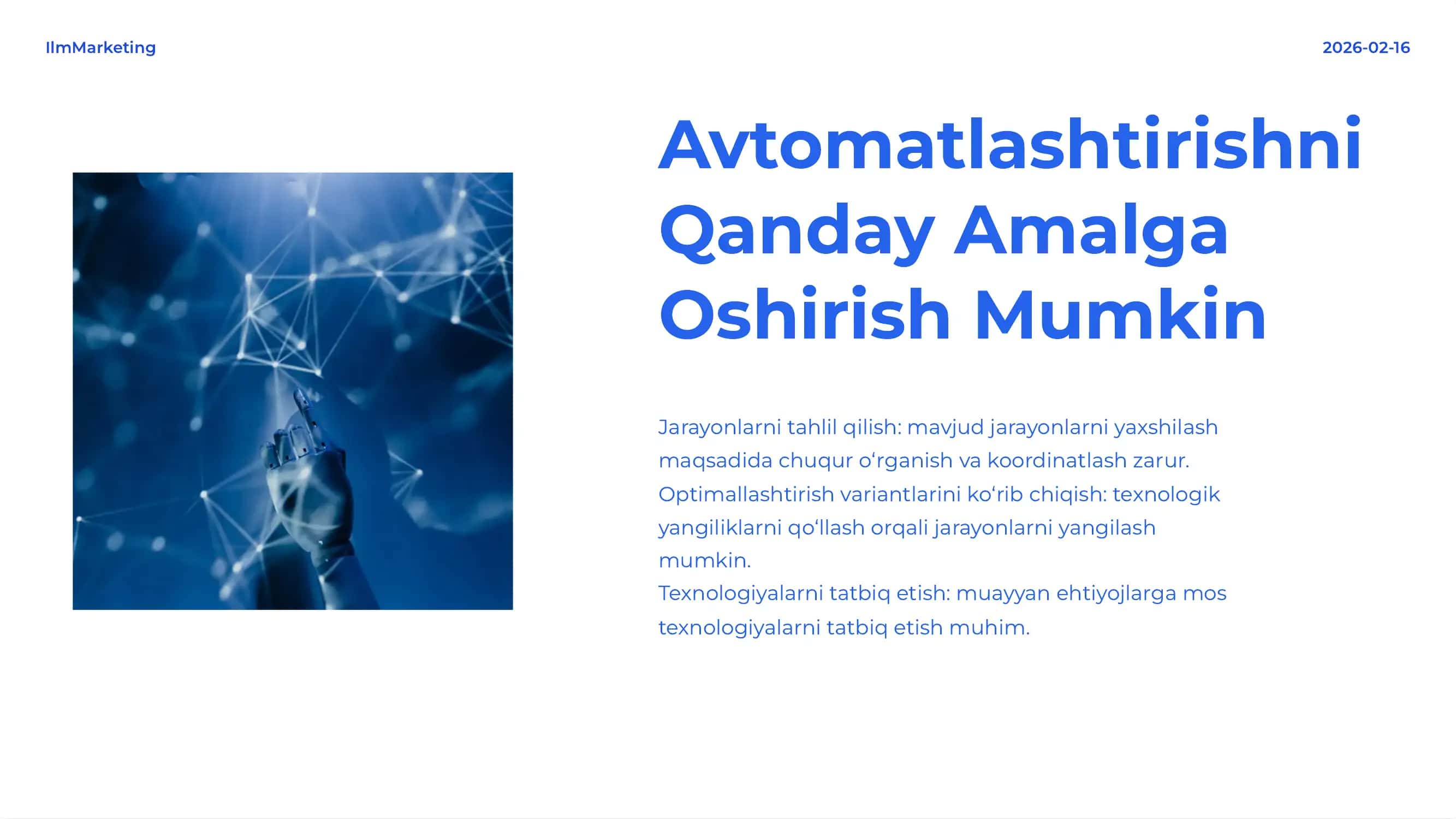 Biznes Avtomatlashtirish 3