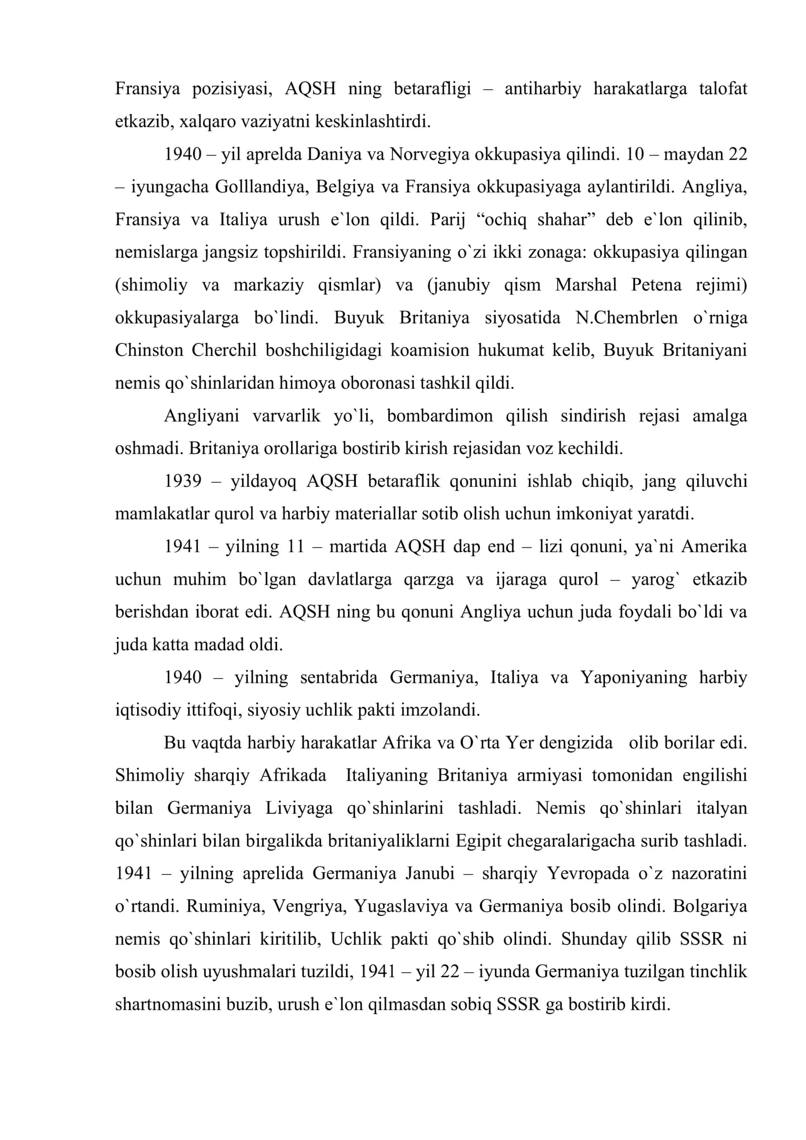 Ikkinchi jahon urushi yillar (diplomatiya fani) 3