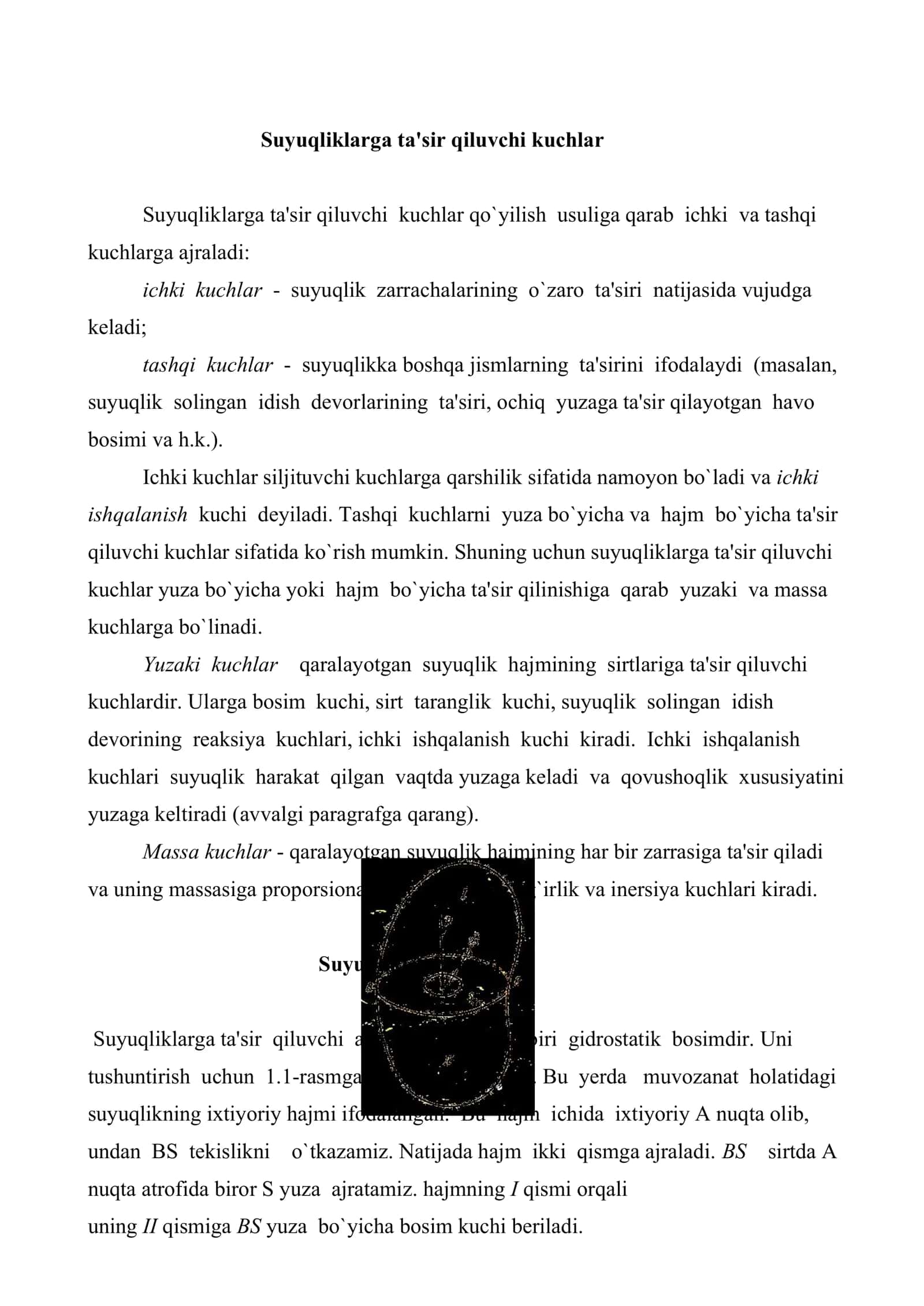 Suyuqliklarning asosiy xossalari 3