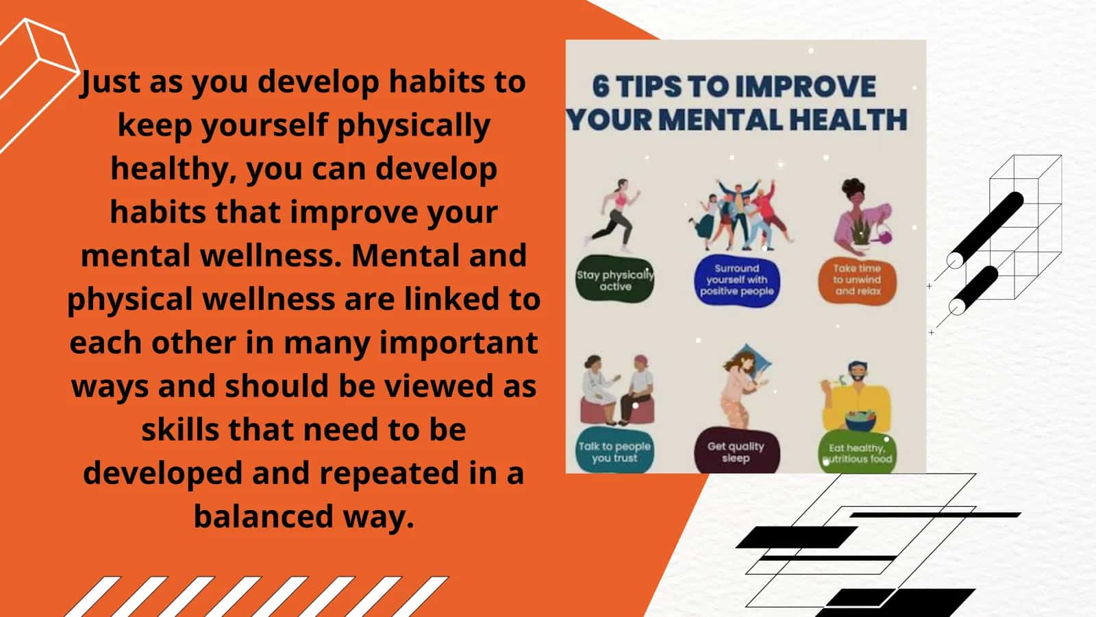 Simple ways of improving physical and mental wellbeing 3