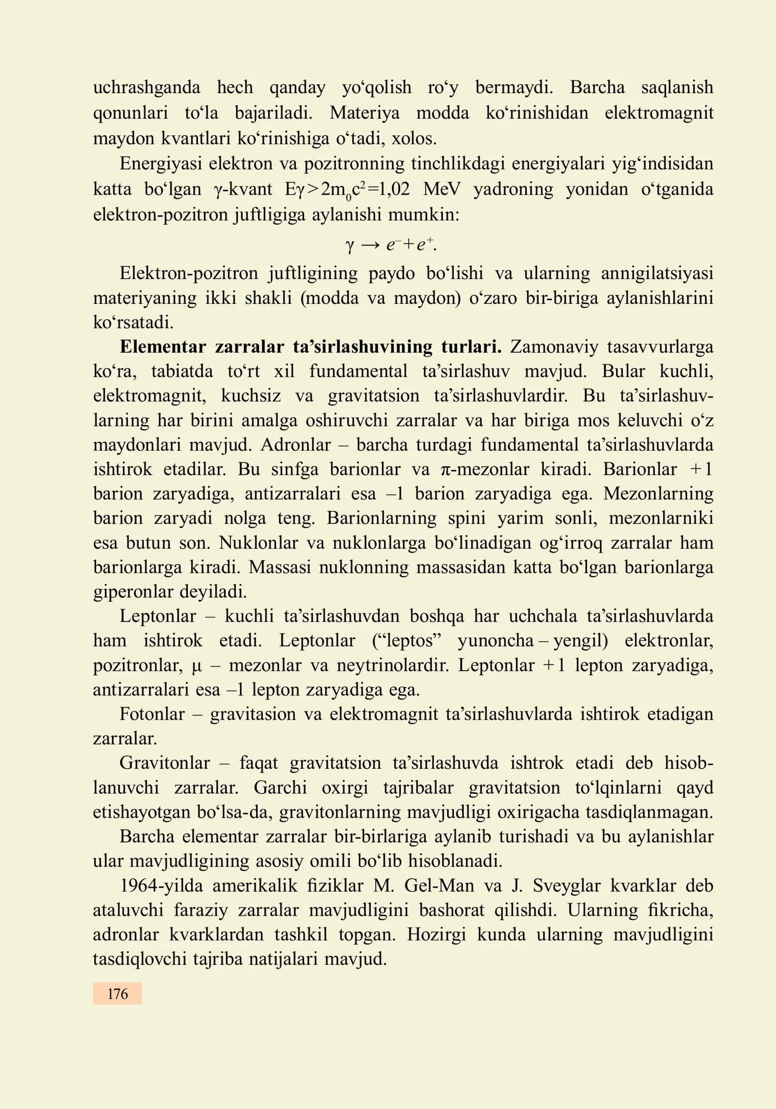 Elementar zarralar 3
