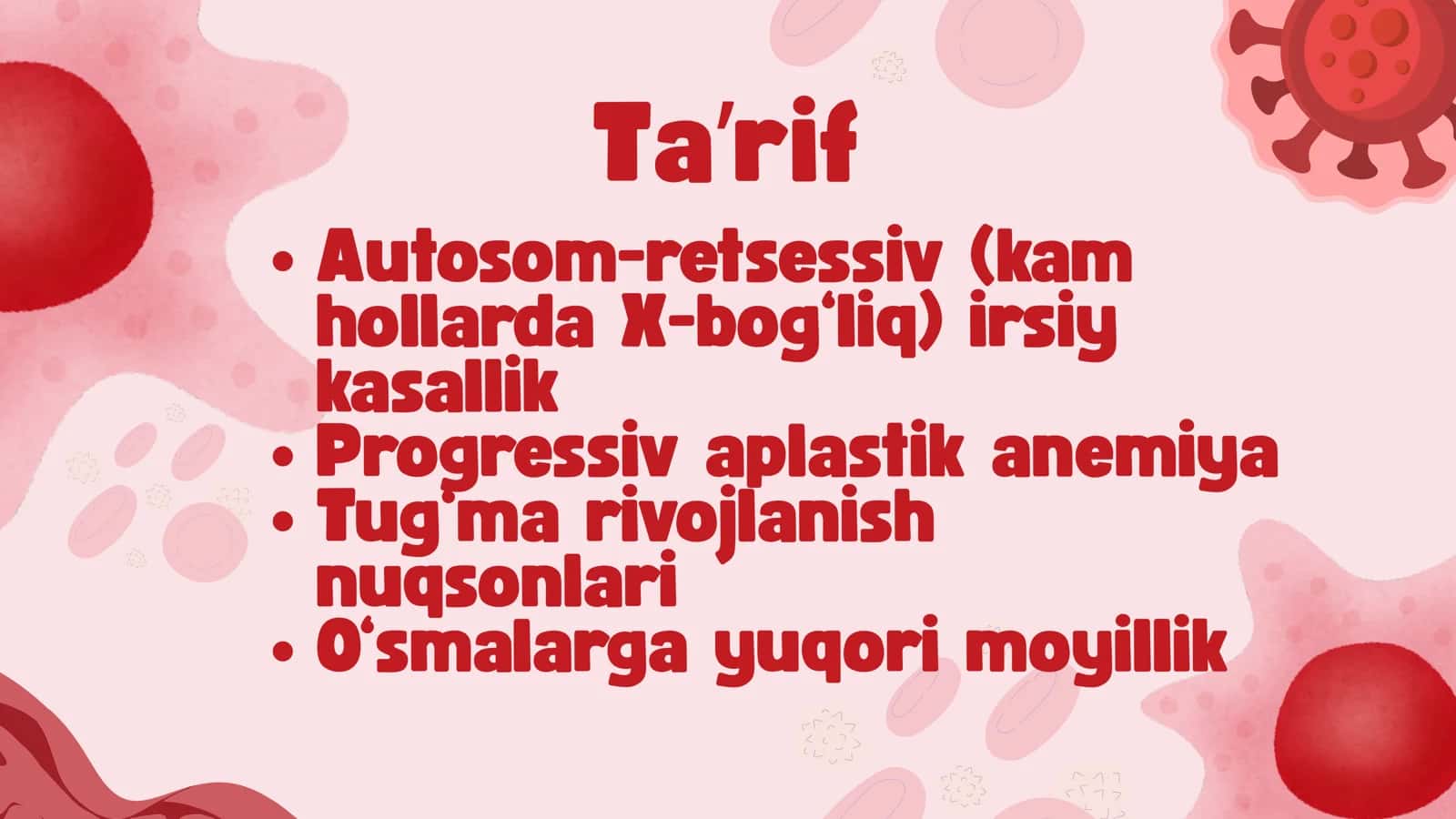 fenconi anemiyasi 3