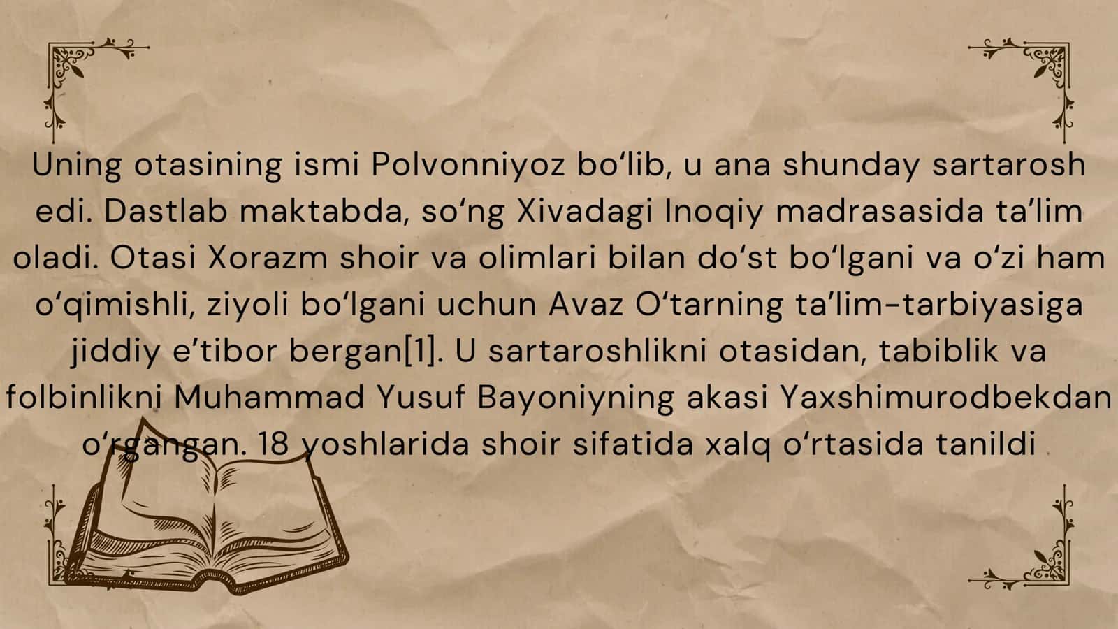 Oʻzbek adabiyoti 3