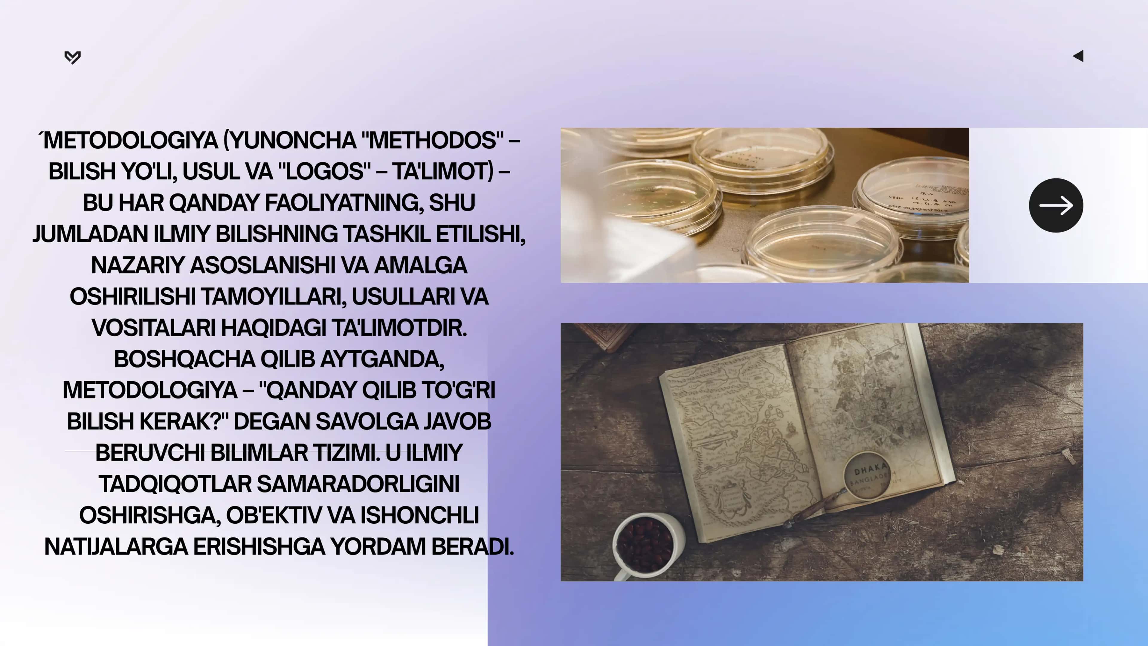 Ilmiy bilishning metodologik asoslari 3
