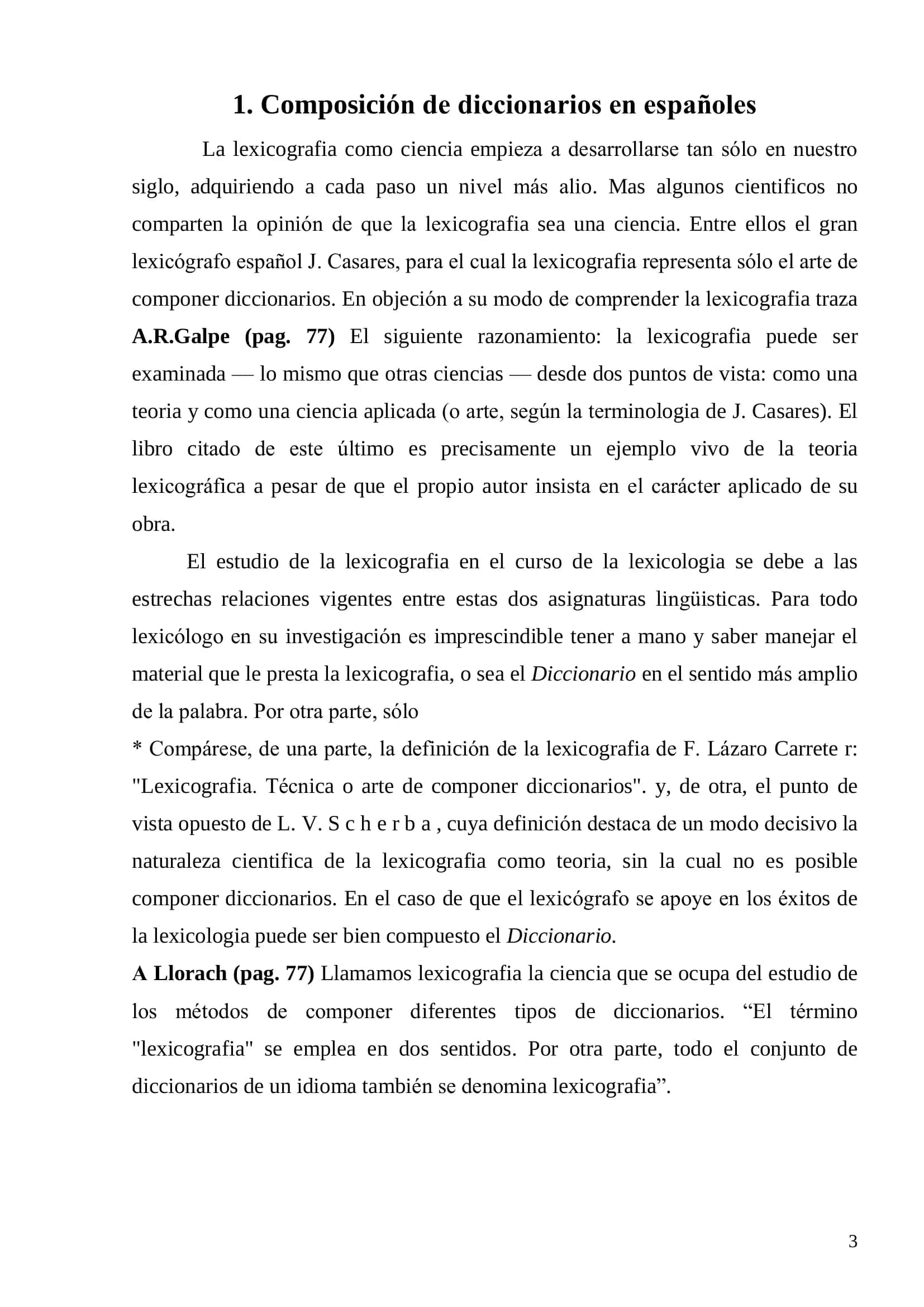 Composición de diccionarios en españoles 3