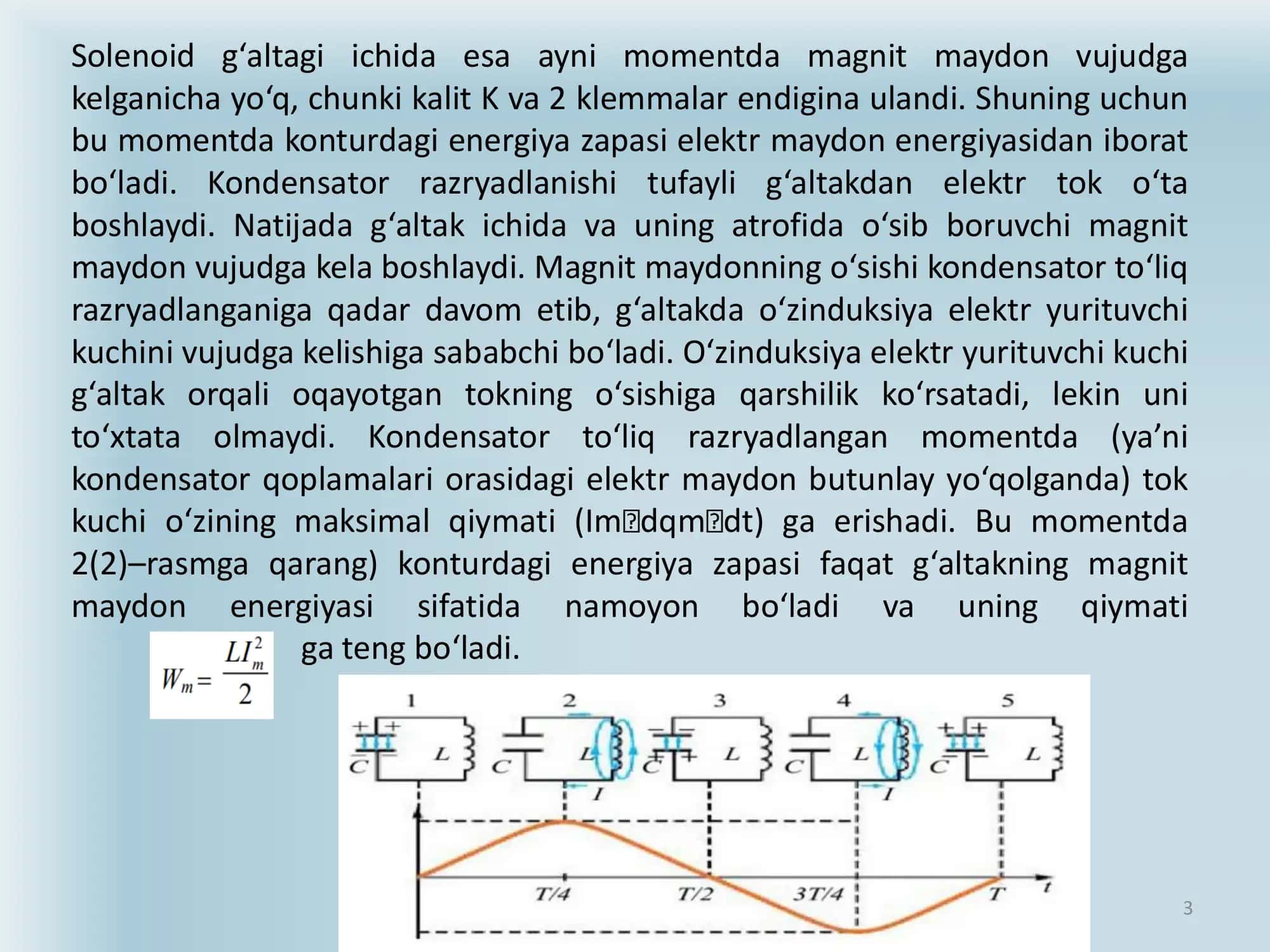 Elektromagnit tebranishlar 3