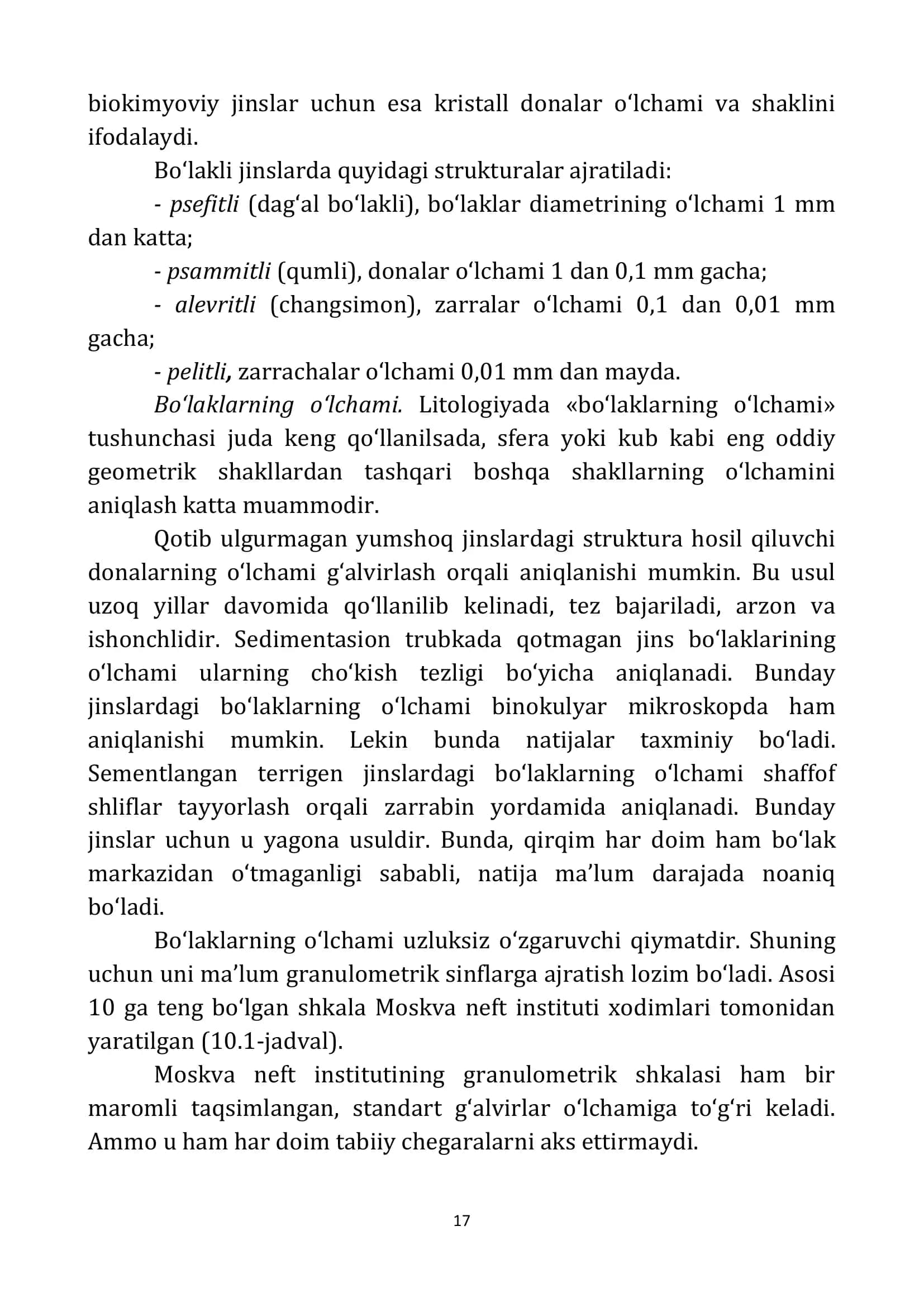 Chо‘kindi tog‘ jinslаri 3