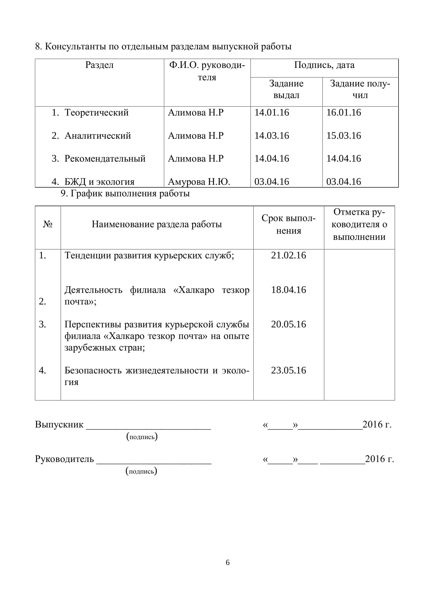Перспективы развития курьерской службы на примере филиала "Халкаро тезкор почта" 3