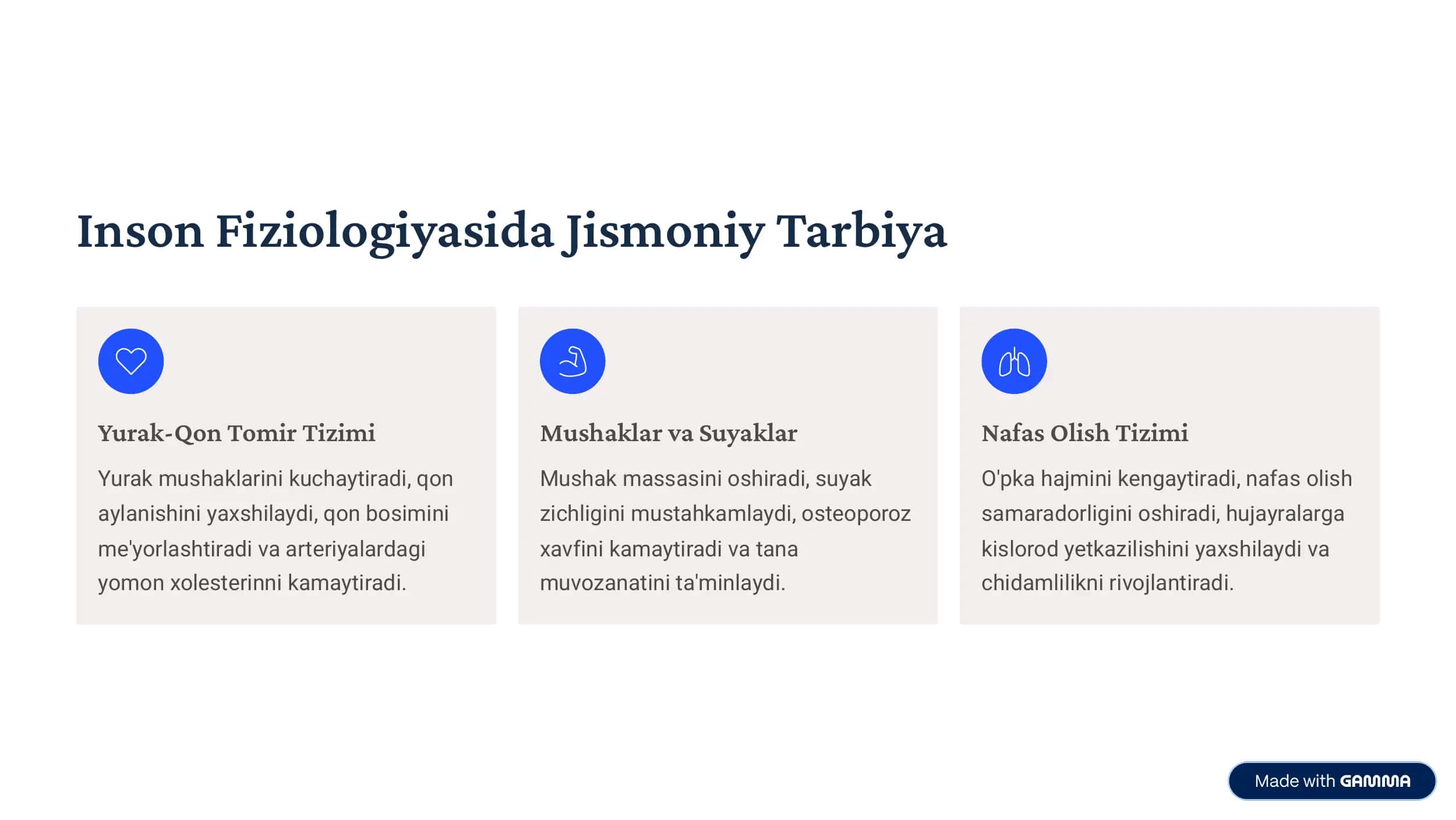 Jismoniy Tarbiya: Sog'lom 3