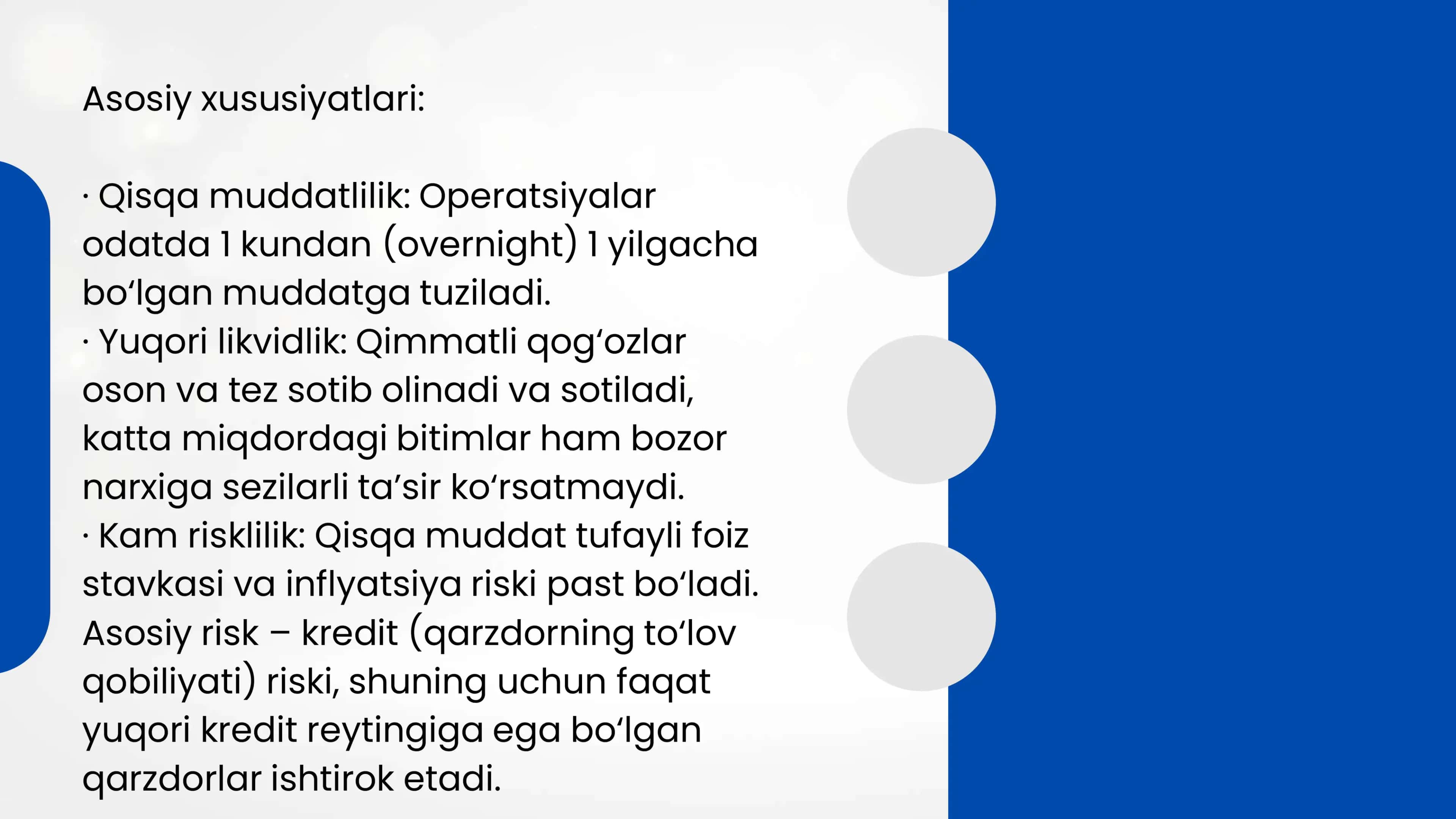 Pul bozorining iqtisodiy mohiyati 3