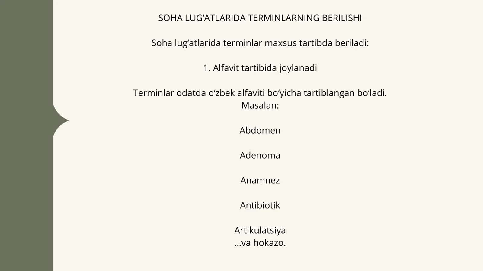 Soha lug'atlar 3