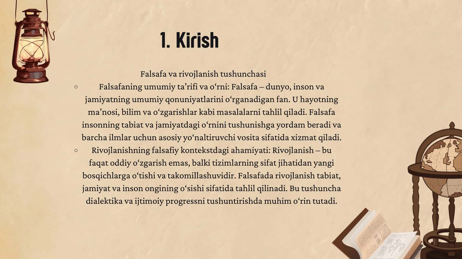 Rivojlanish falsafasi 3