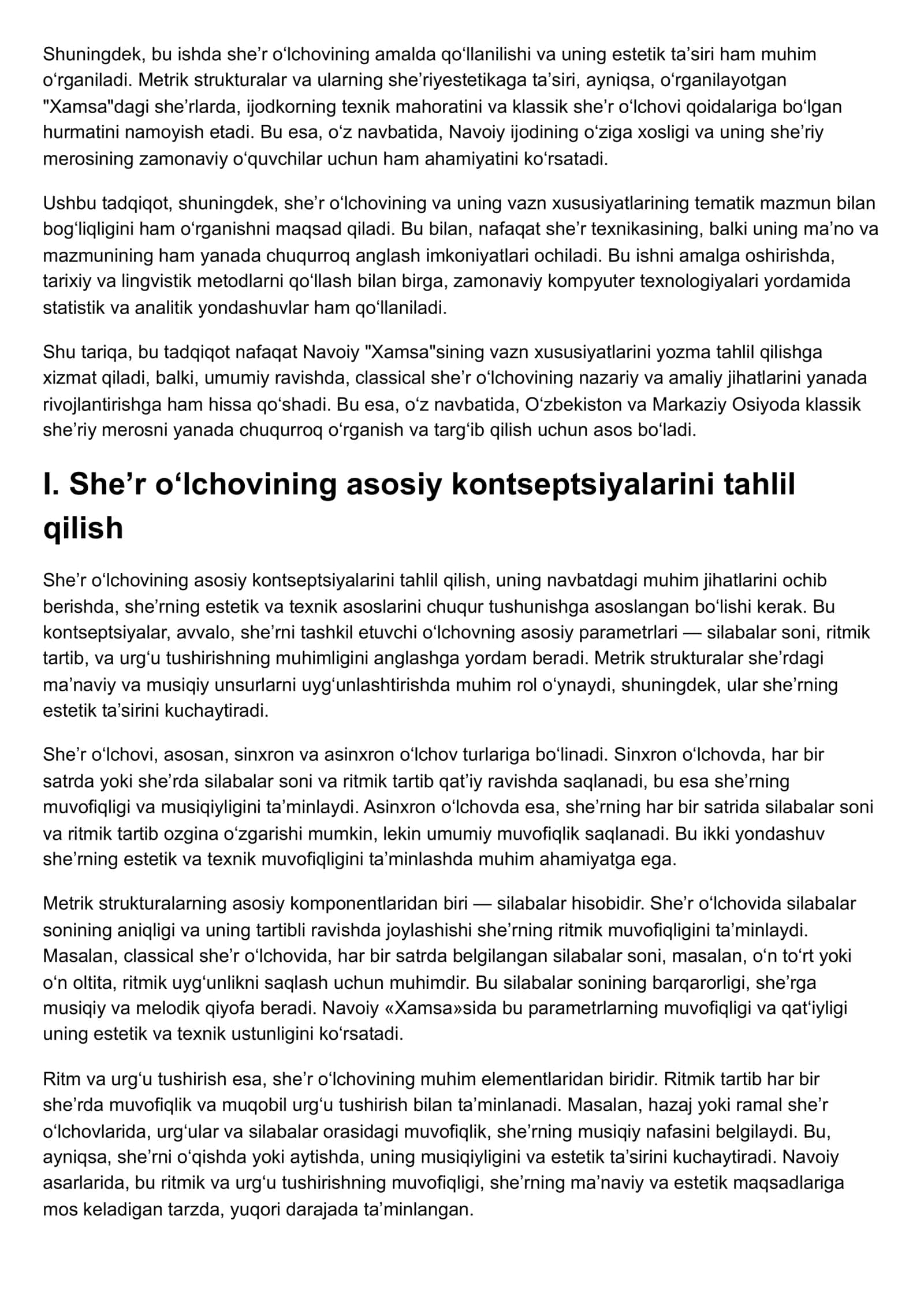 ALISHER NAVOIY "XAMSA"SINING VAZN XUSUSIYATLARINI YOZMA TAHLIL QILISH 3