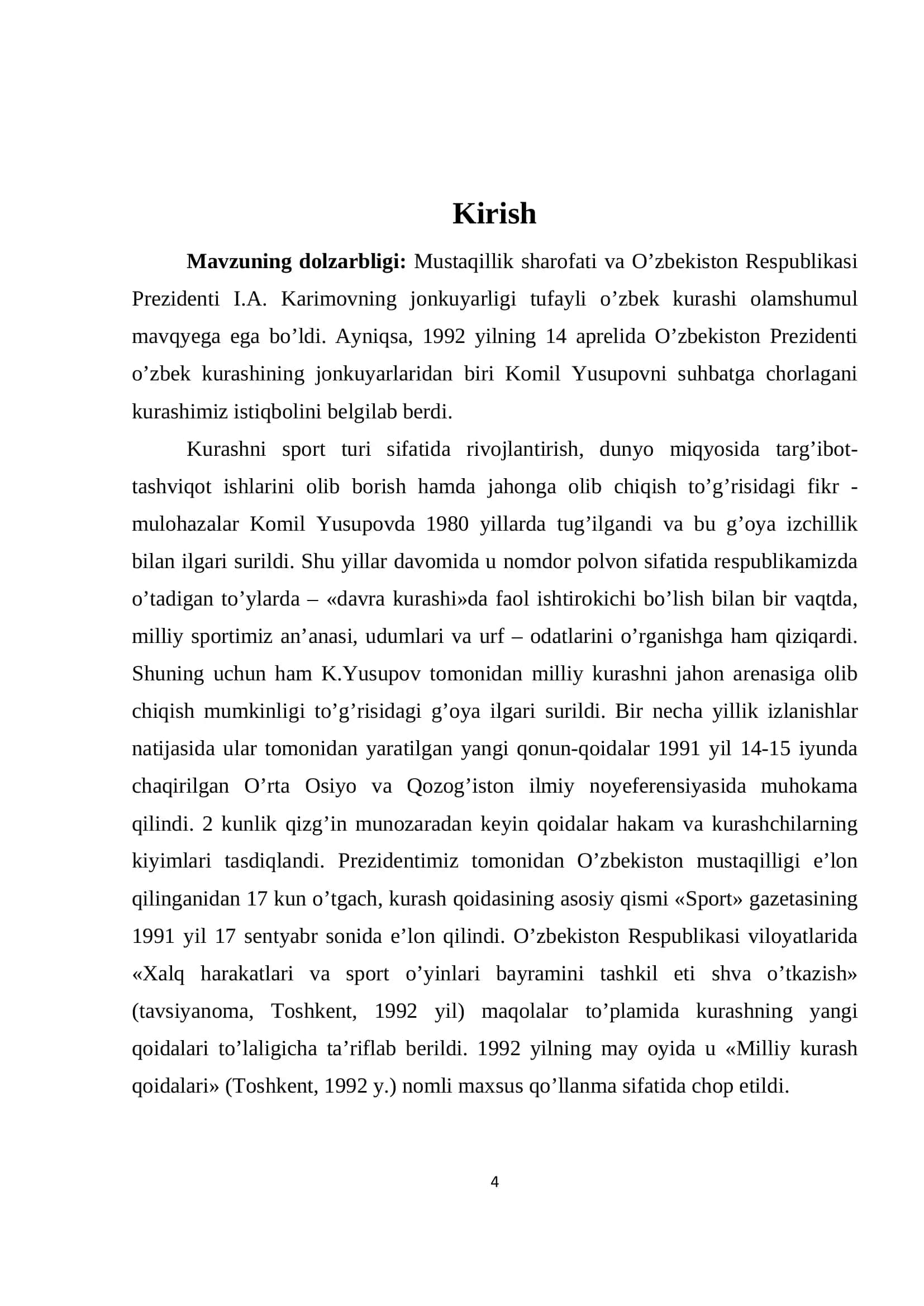 MILLIY KURASH RIVOJLANISHIDA QADIRIYATLARNING O’RNI 3