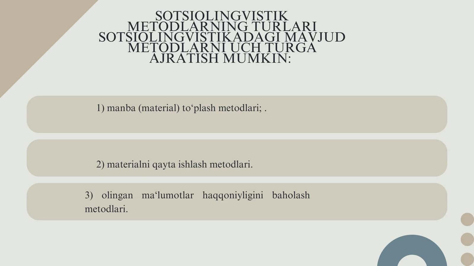 Sotsiolingvistik tadqiqot metodlari 3