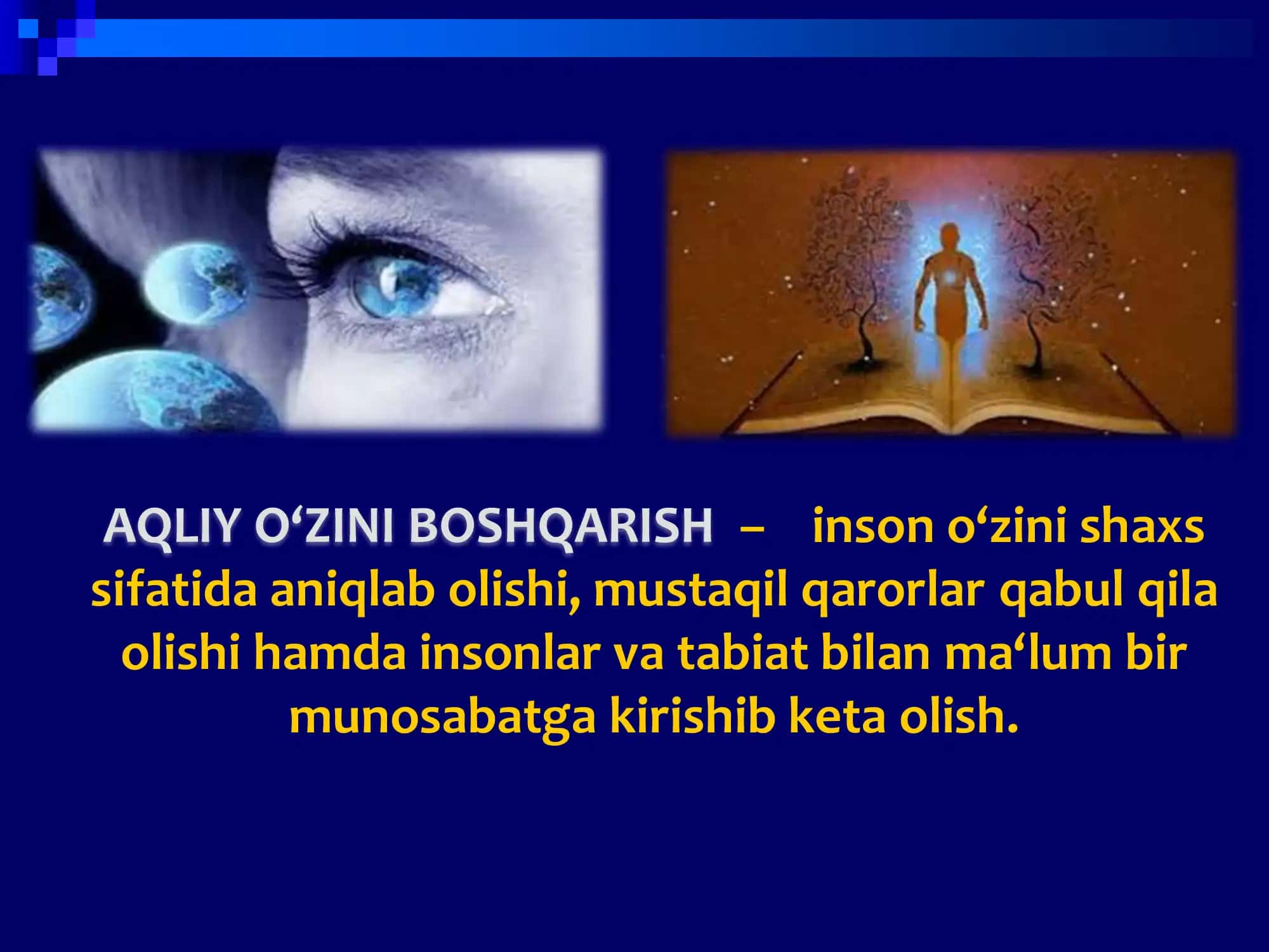 AQLIY O‘ZINI BOSHQARISH 3