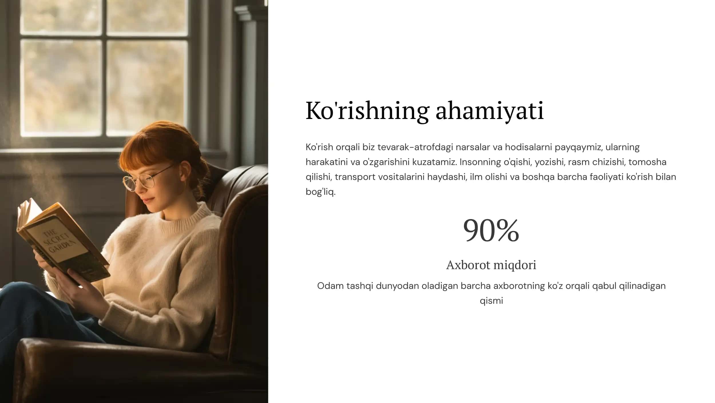 Ko'rish analizatorlari 3