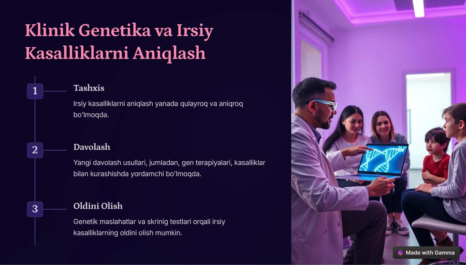 Genetikaning Yangi Yo'nalishlari 3