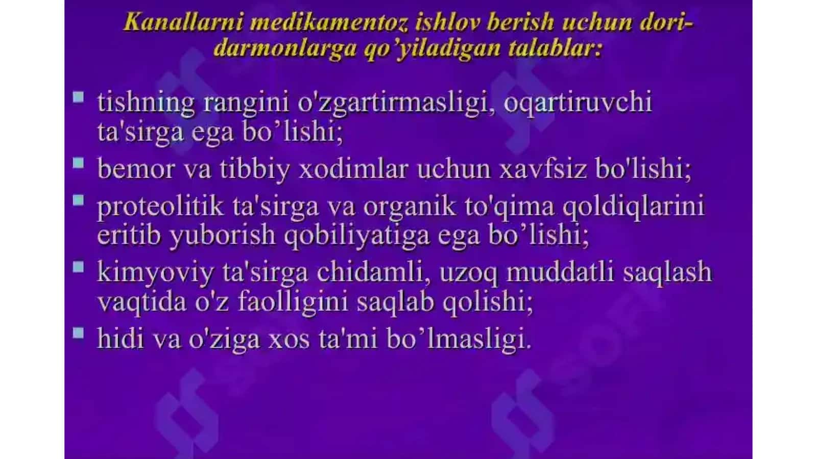 Kilinik endodontiya fanlari 3