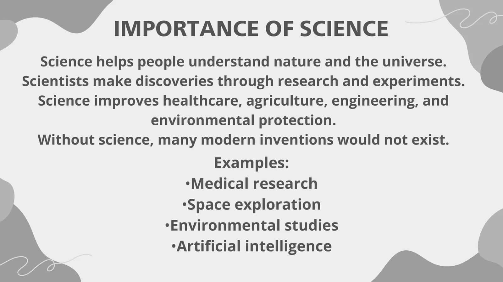 SCIENCE AND TECHNOLOGY: DISCOVERIES AND NEW TECHNOLOGIES 3