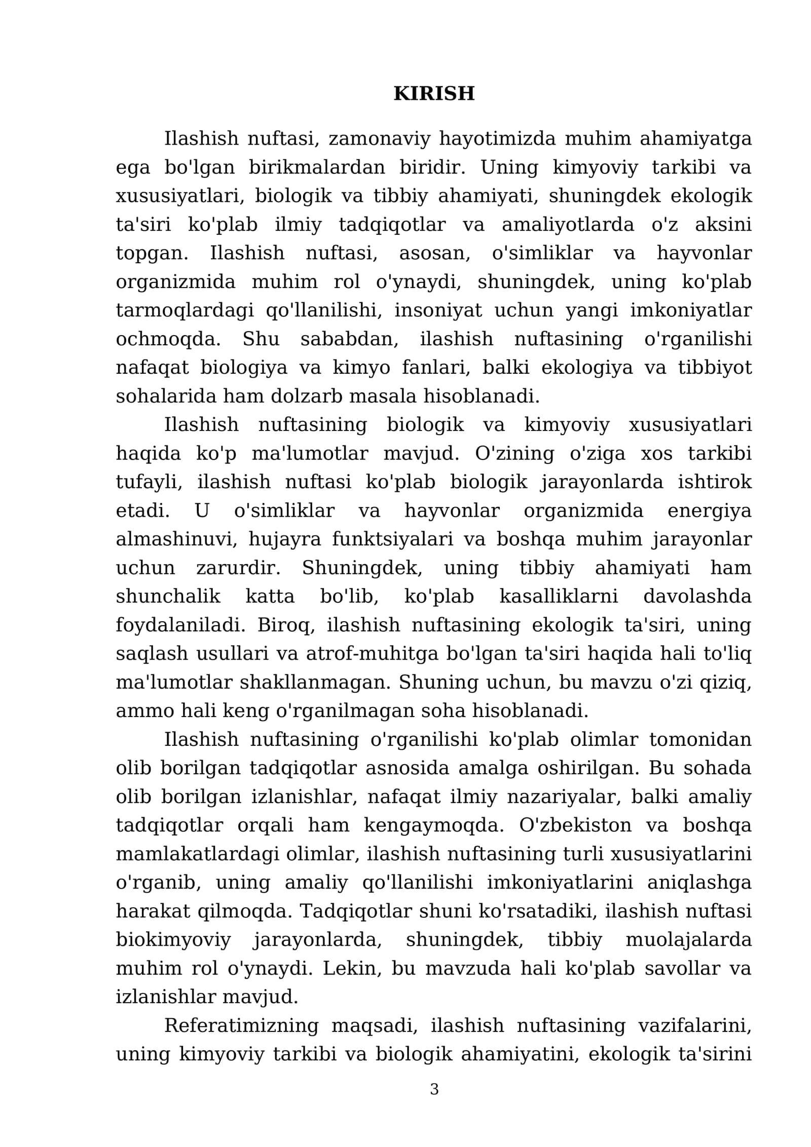 Ilashish nuftasi 3