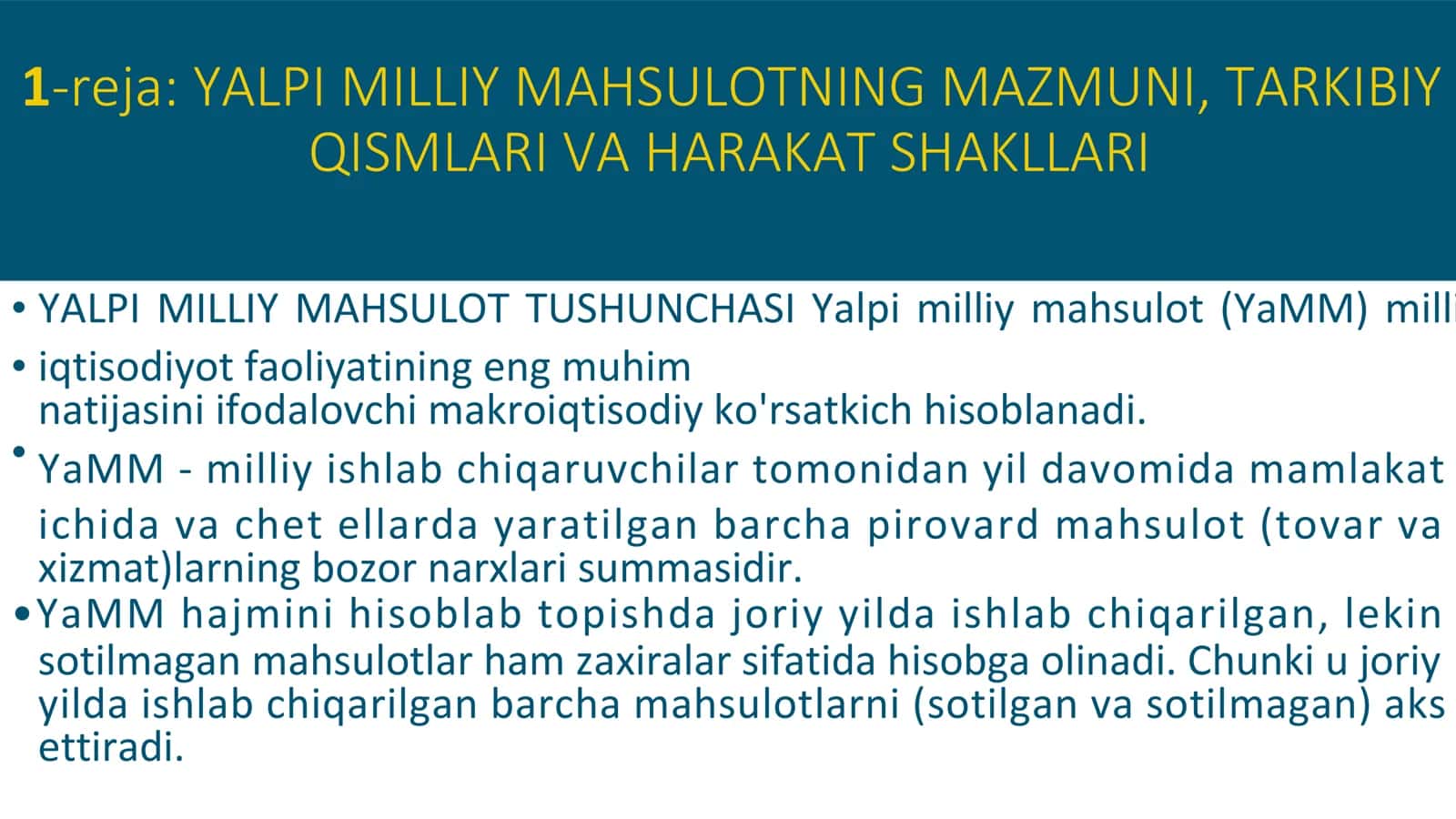 Iqtisodiyot nazaryasi 3