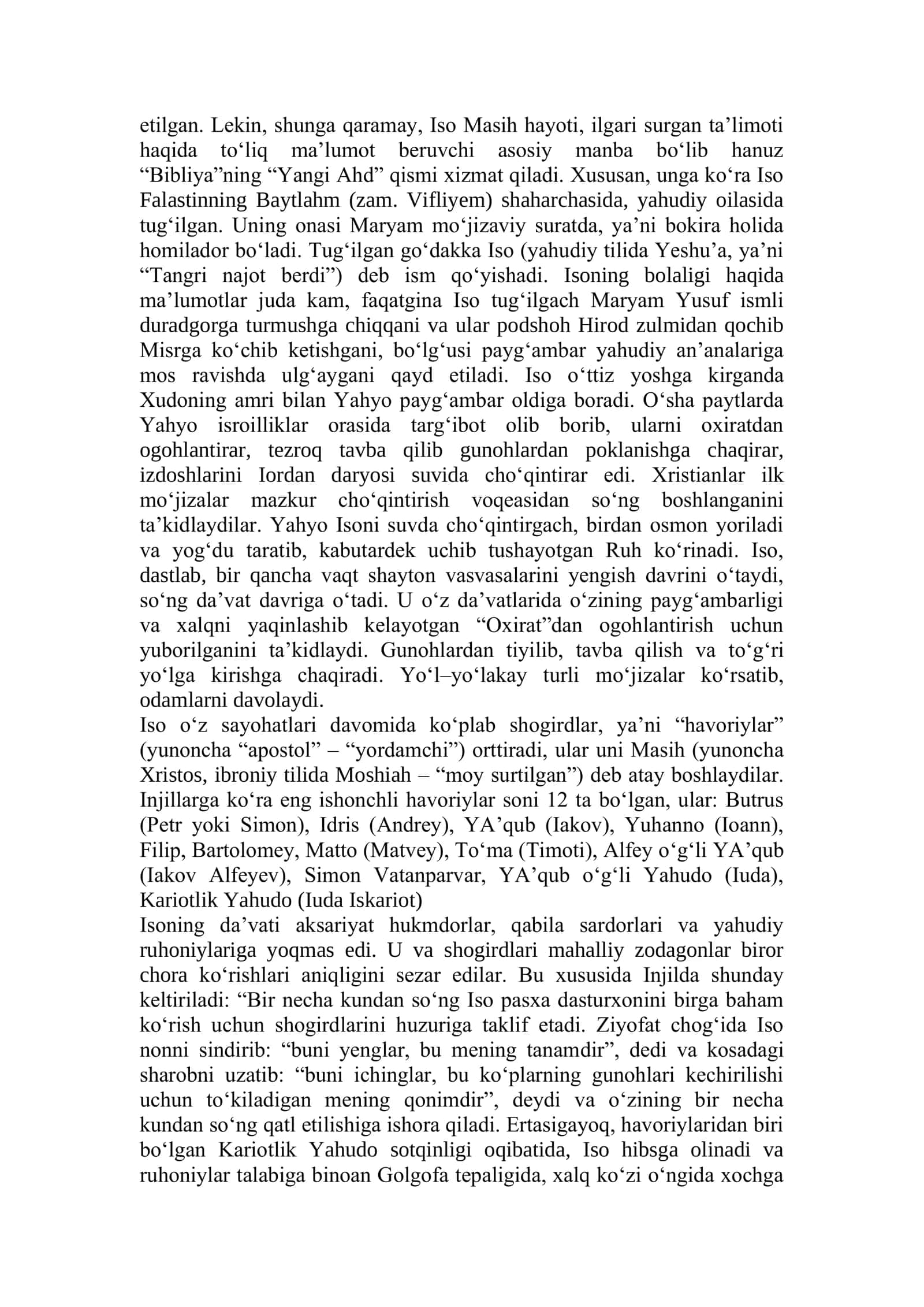 Xristian dini tarixi va asosiy g‘oyalari 3