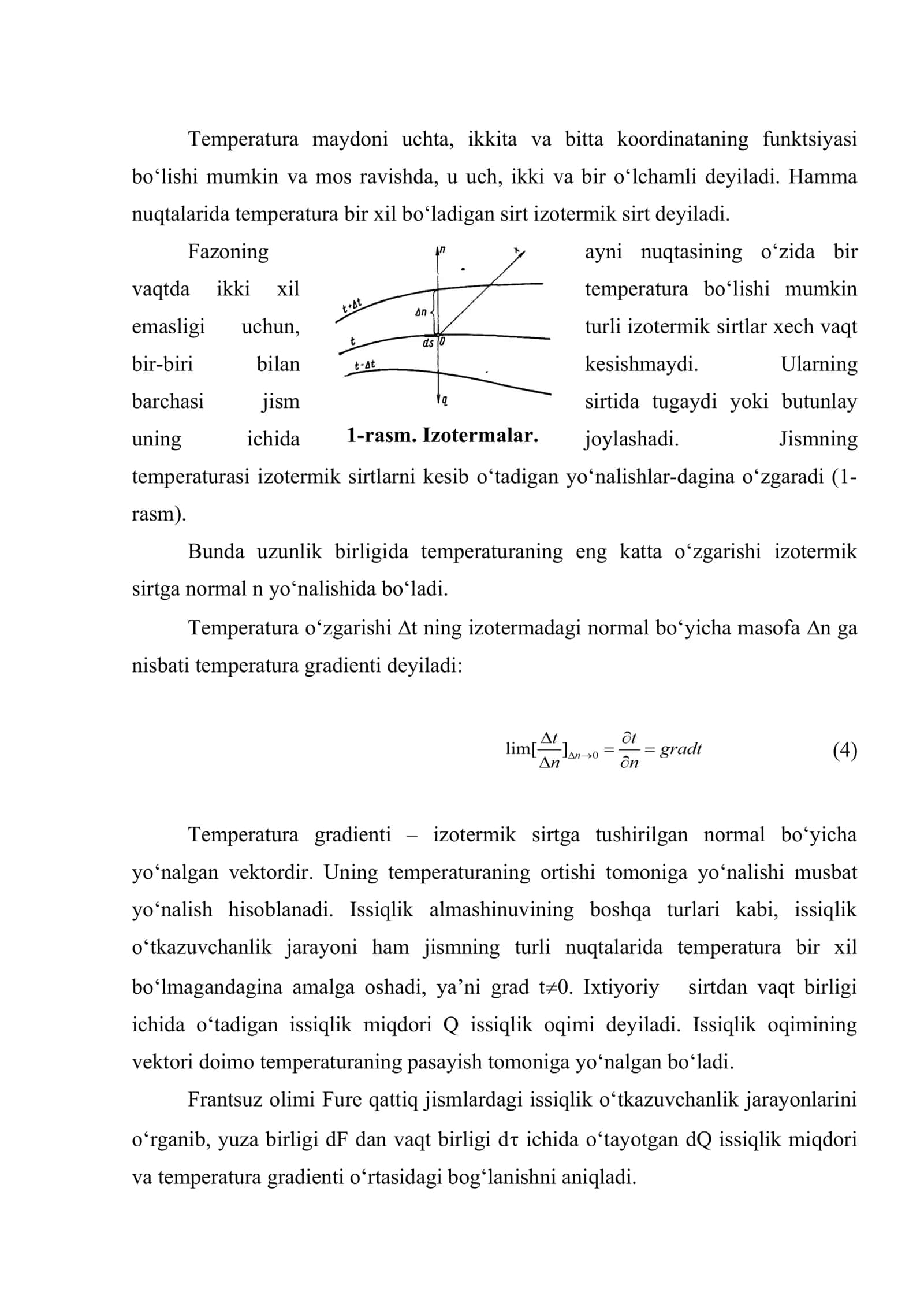 Issiqlik o‘tkazuvchanlik 3