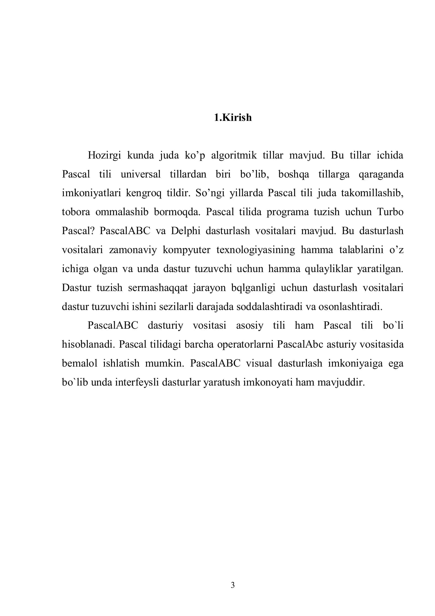 PASCALABCda muloqotli psixologik test dasturlarini tuzish 3