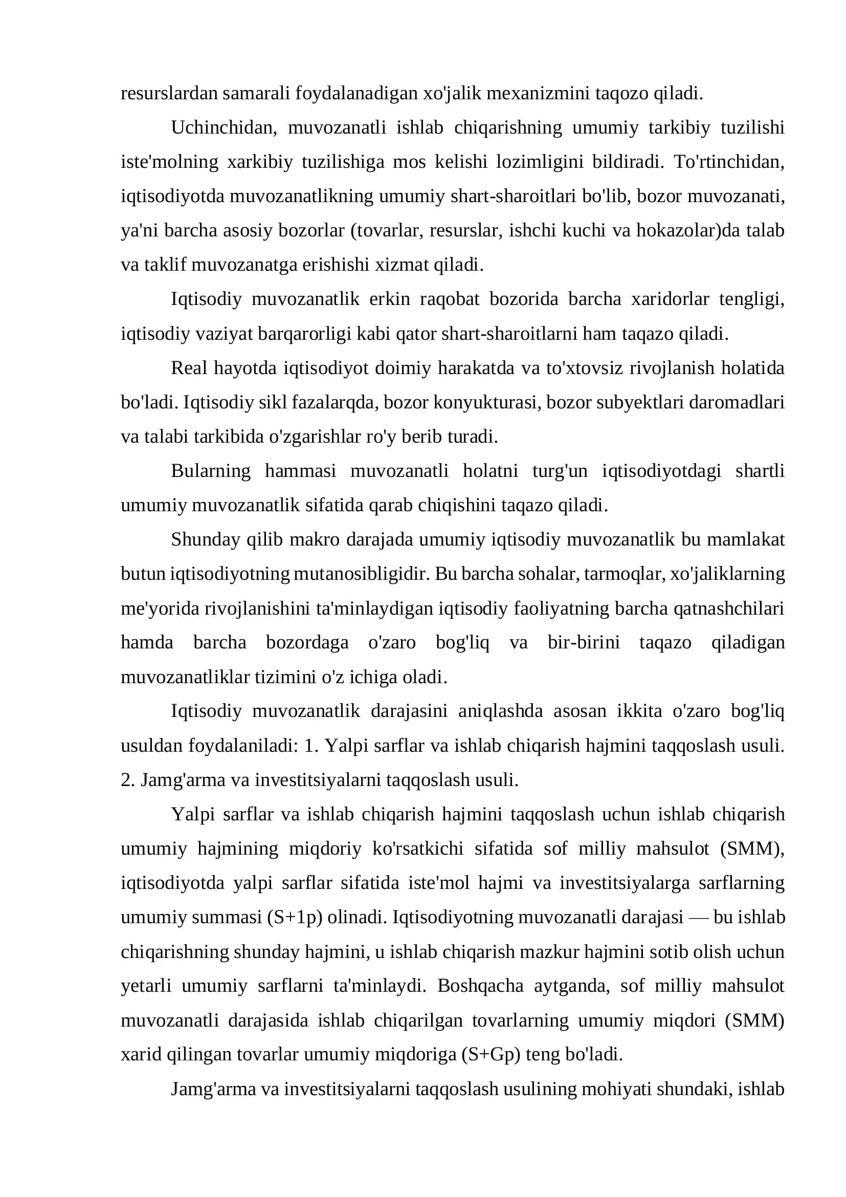 Makroiqtisodiy muvozanatlilik 3