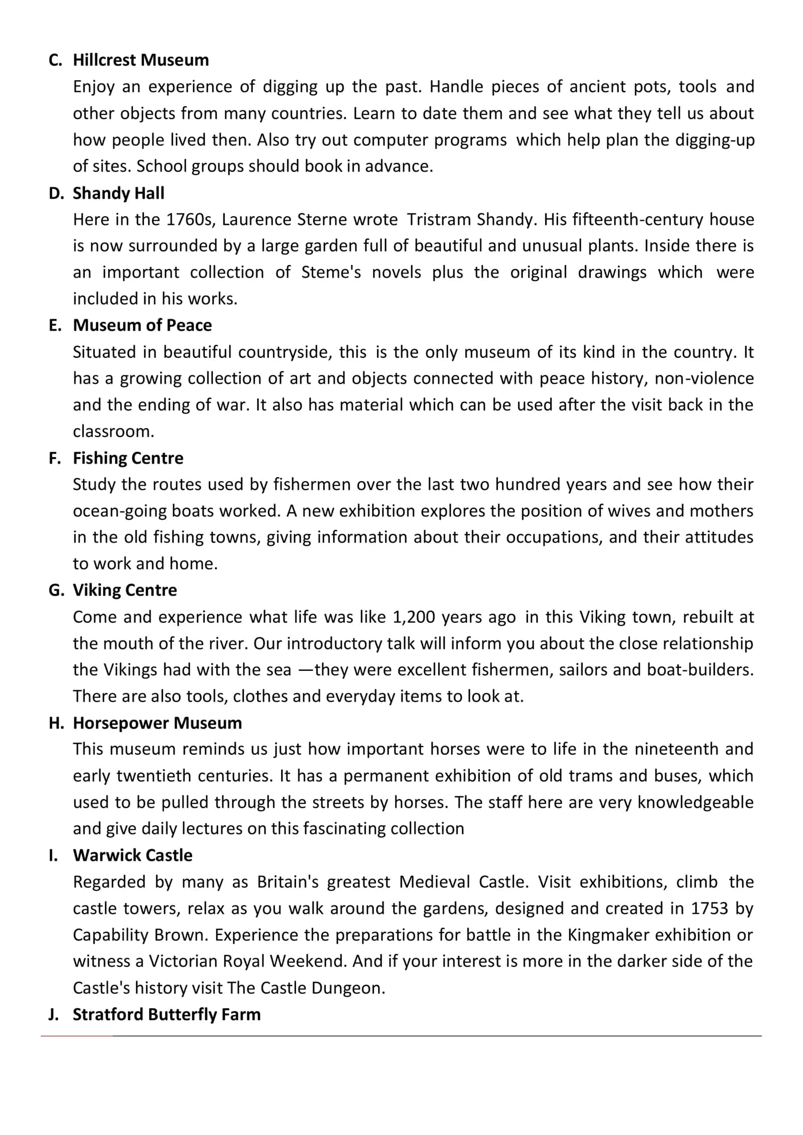 READING TEST 3