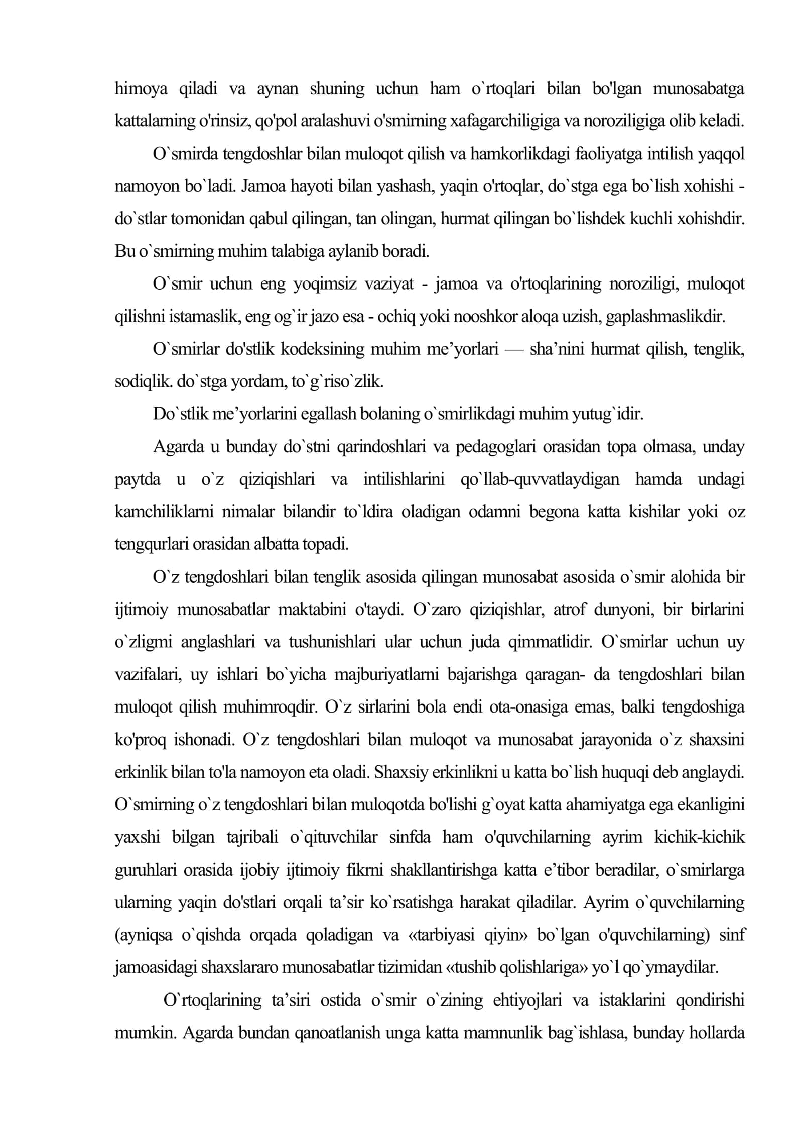 O’smirlik davri inqirozi 3