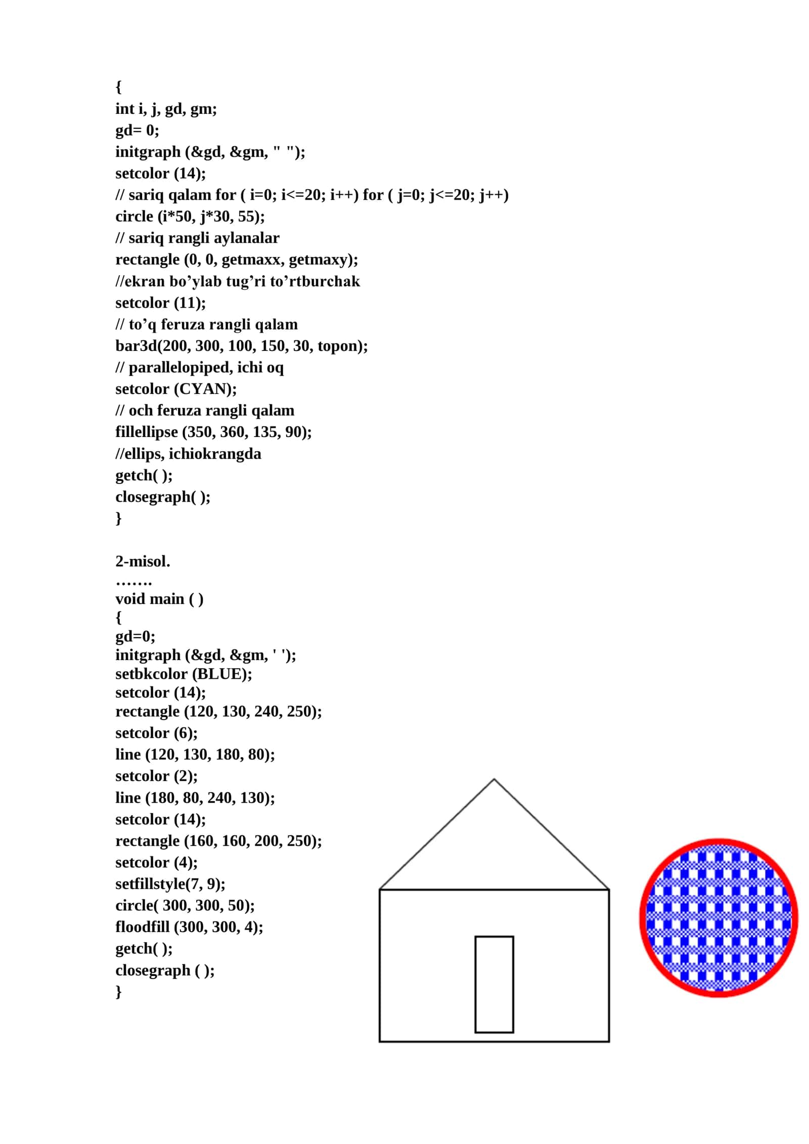 GRAFIK VA MULTIMEDIYA DASTURLASH TIZIMLARIDA QO’LLASH 3