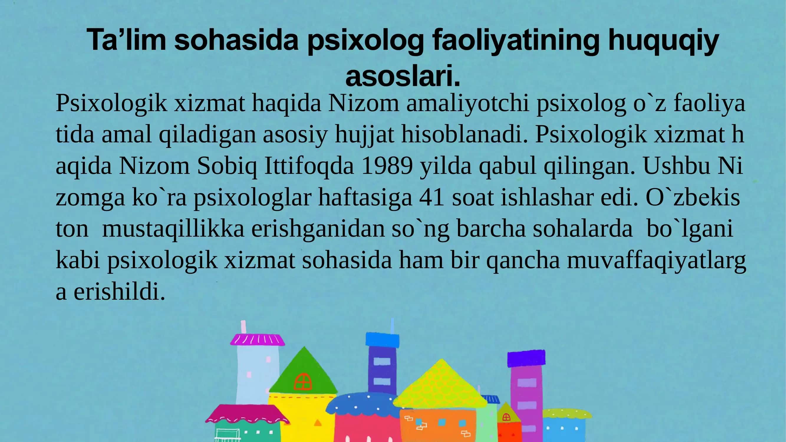 Amaliyotchi psixolog faoliya 3