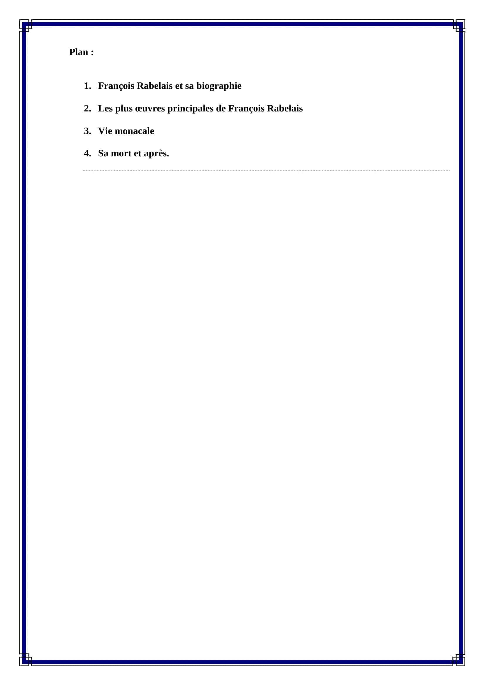 François Rabelais Referati 3