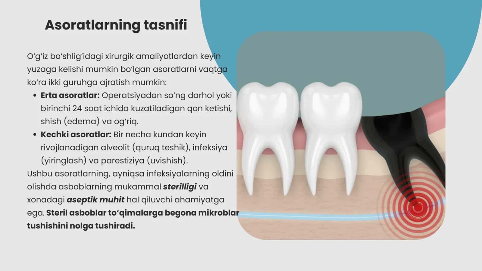 Og'iz bo'shlig'i xururgik jarayon asoratlari 3