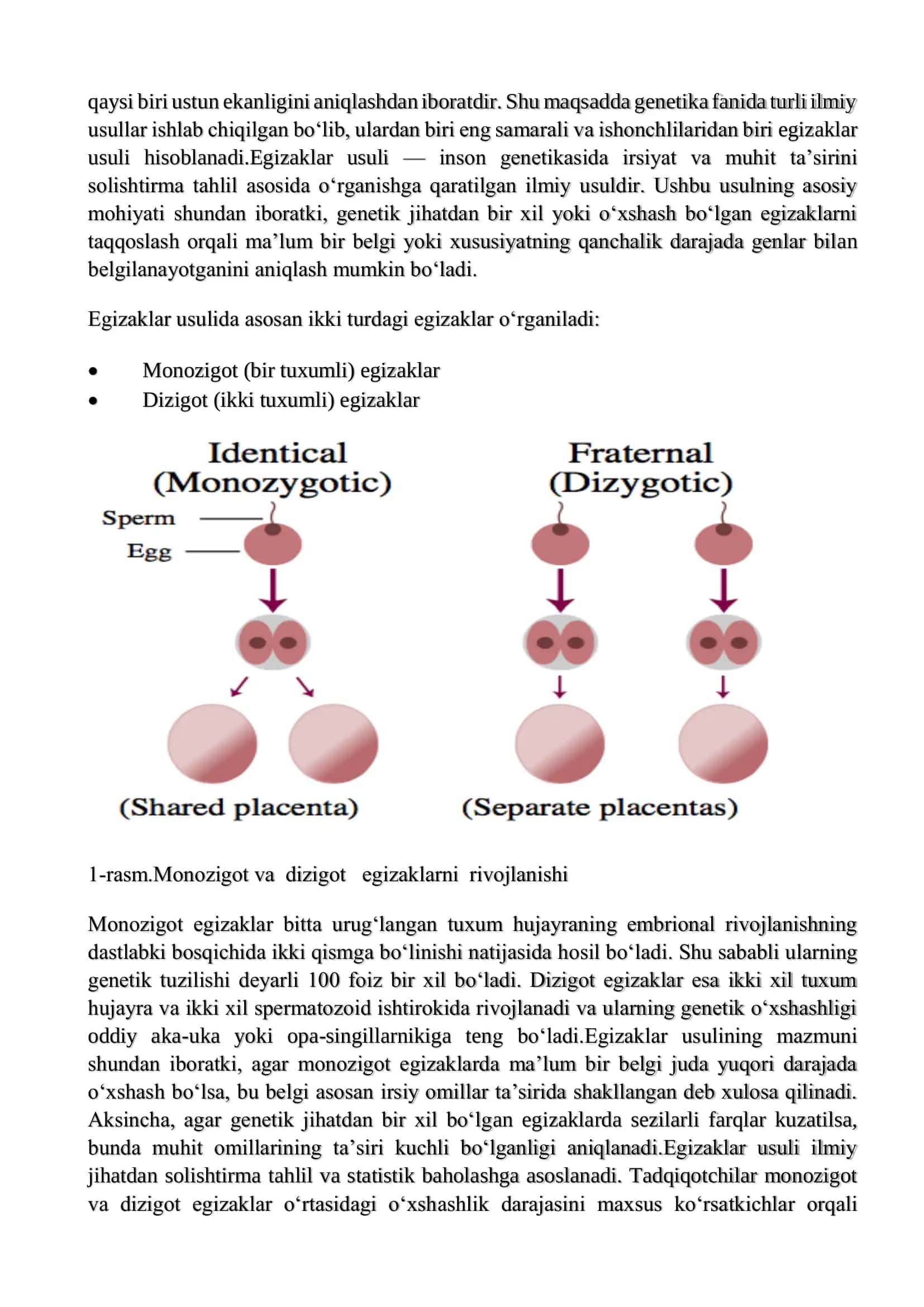 Egizaklar usulini chuqurroq tushuntirib berish 3