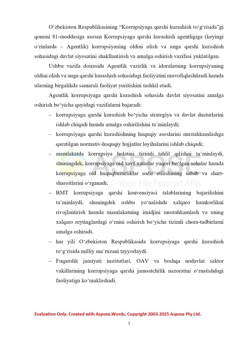 JAMIYATDA KORRUPSIYA MUAMMOSI 3