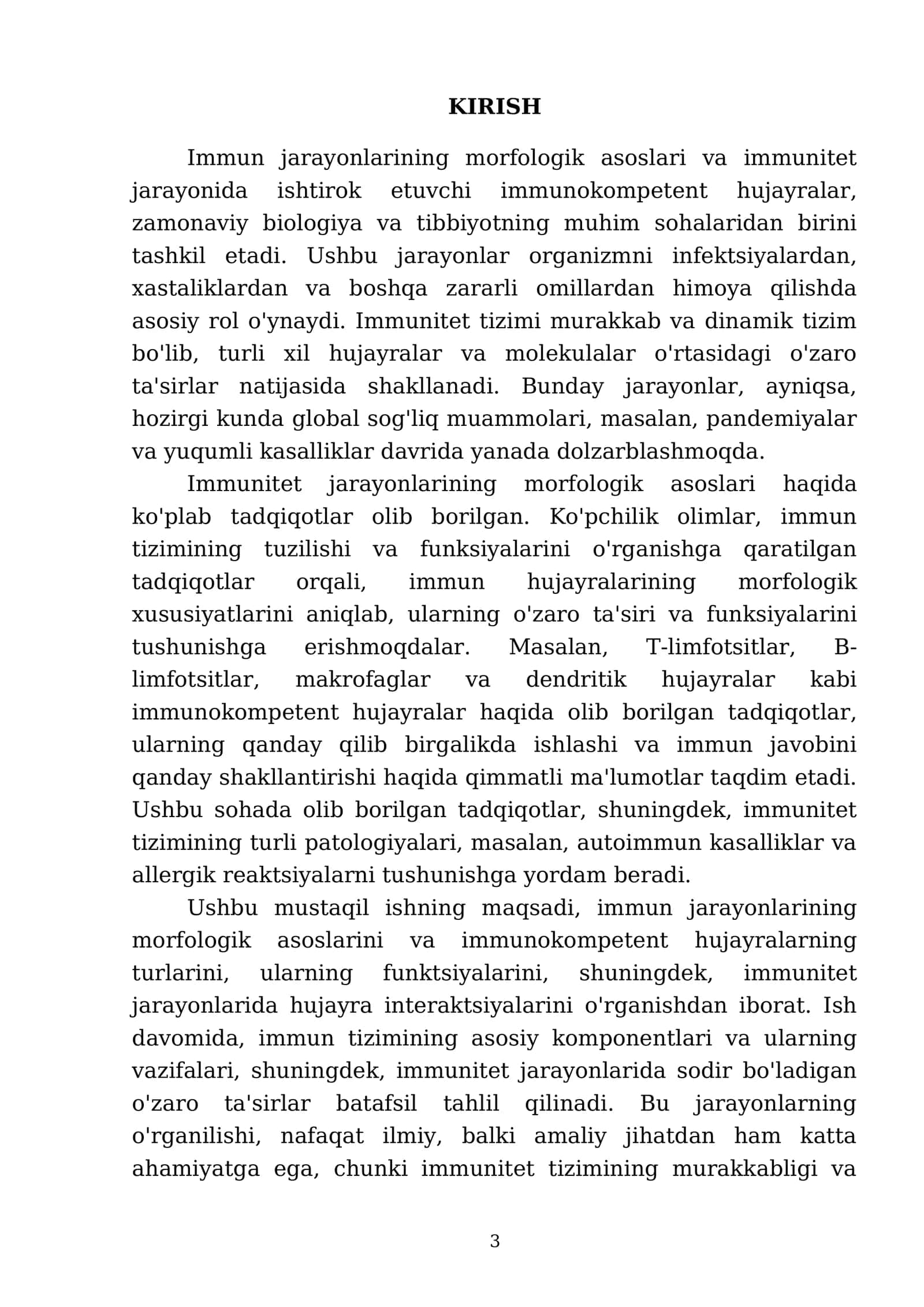 Immun jarayonlaming morfologik asoslari 3