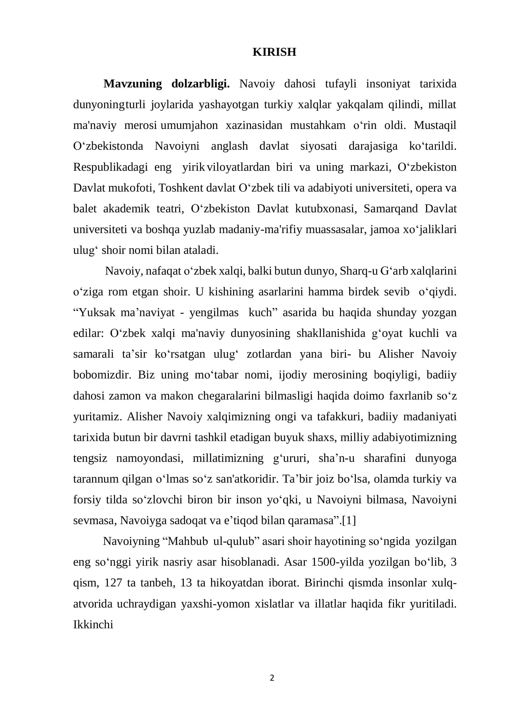 Alisher Navoiyning Mahbub-ul qulb asarining pedagogik tahlili 3
