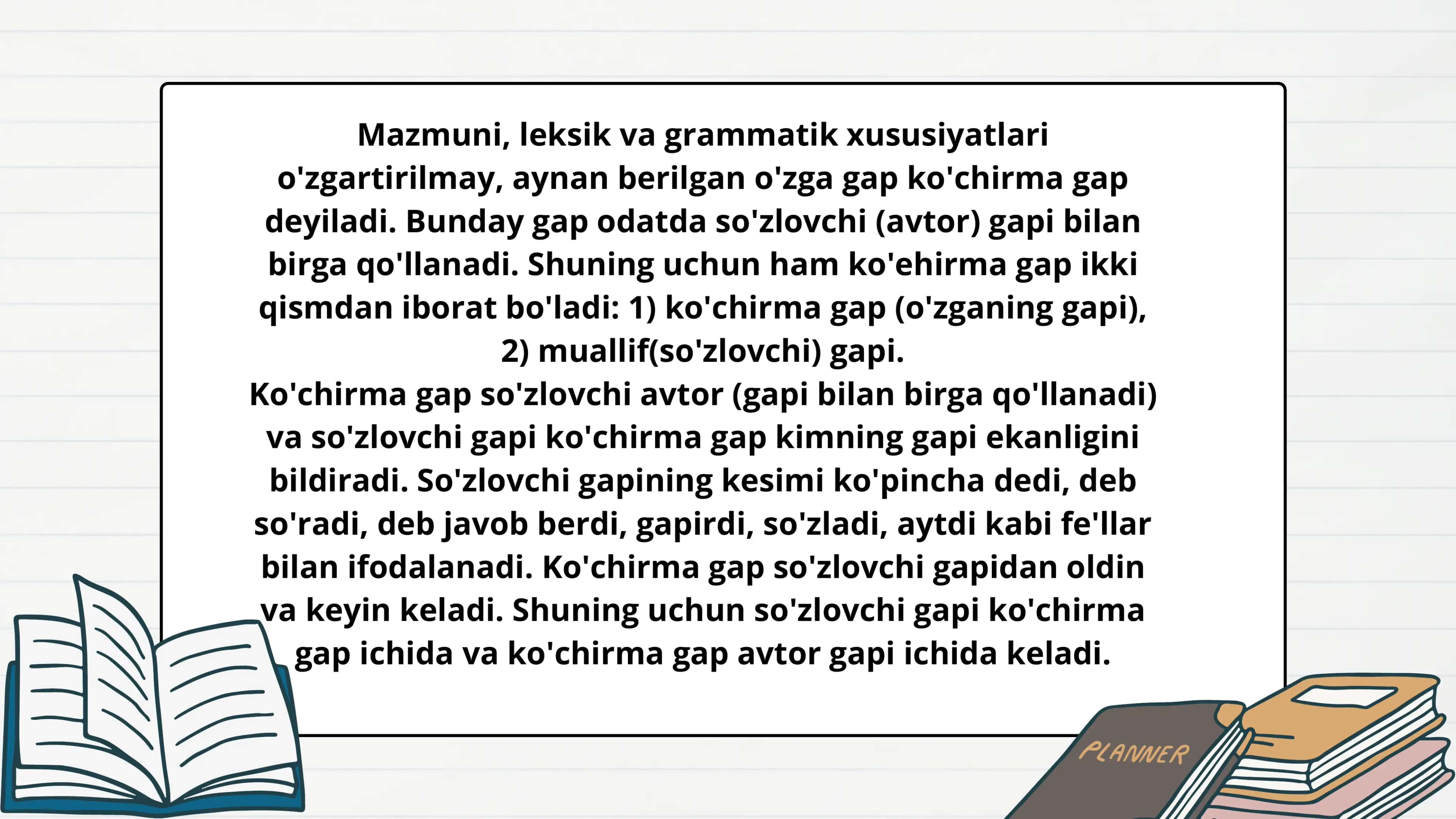 Oʻzga gapli qurilmalar 3