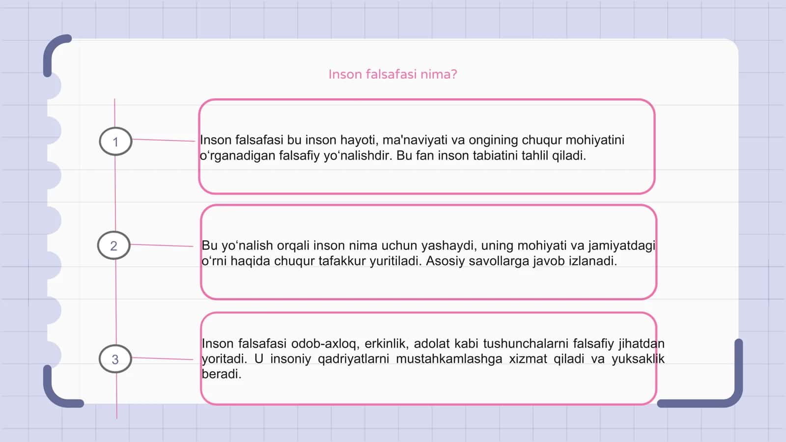 Inson falsafasi 3